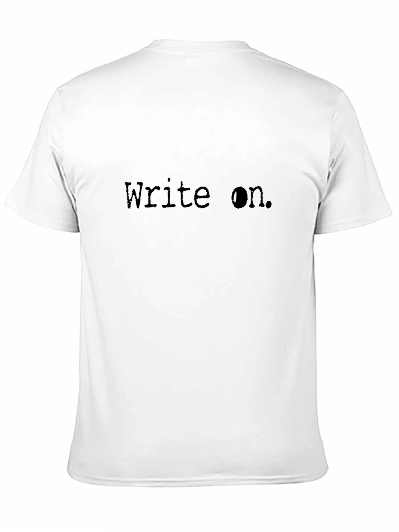 Write On Black T-Shirt