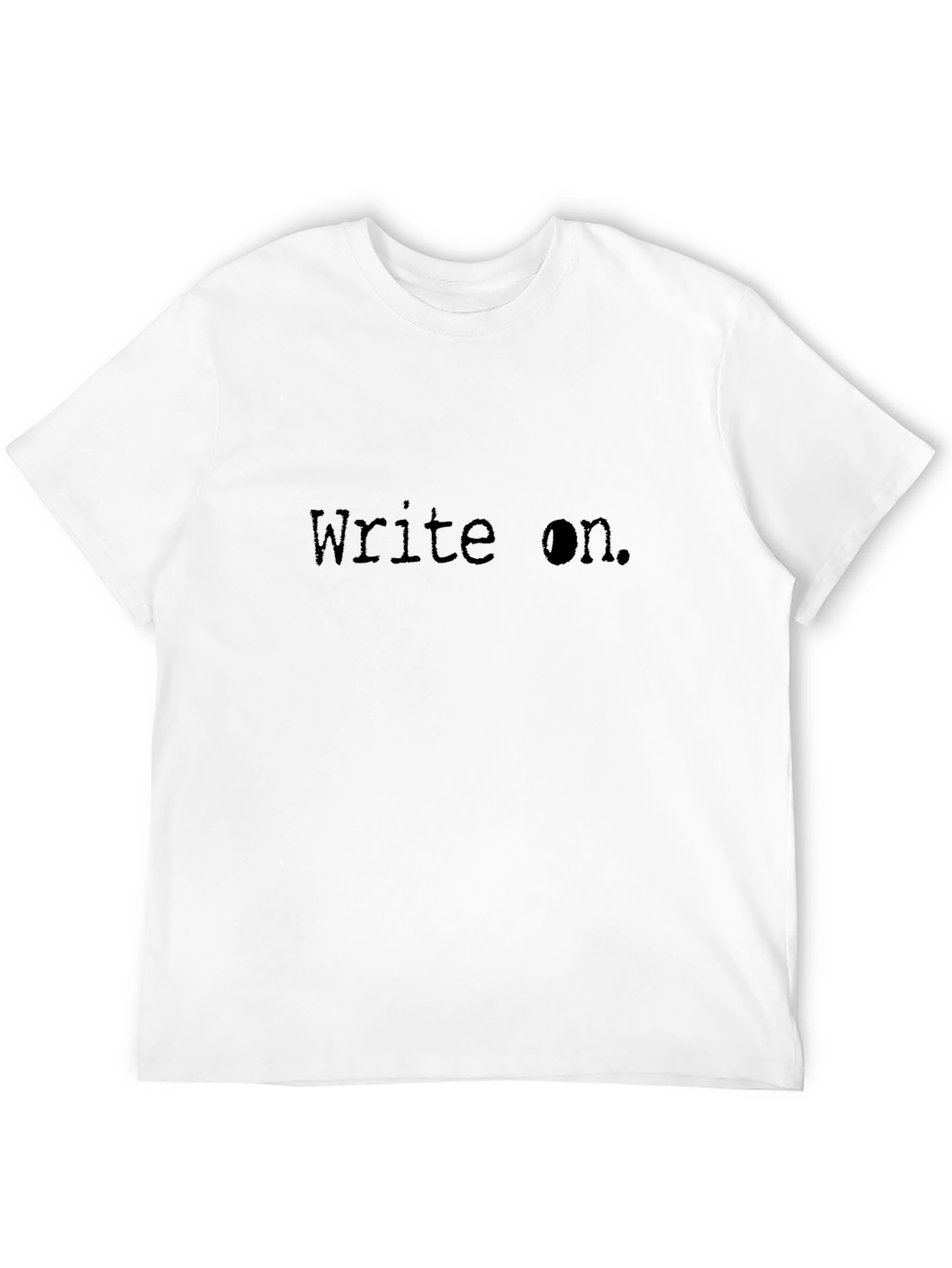 Write On Black T-Shirt