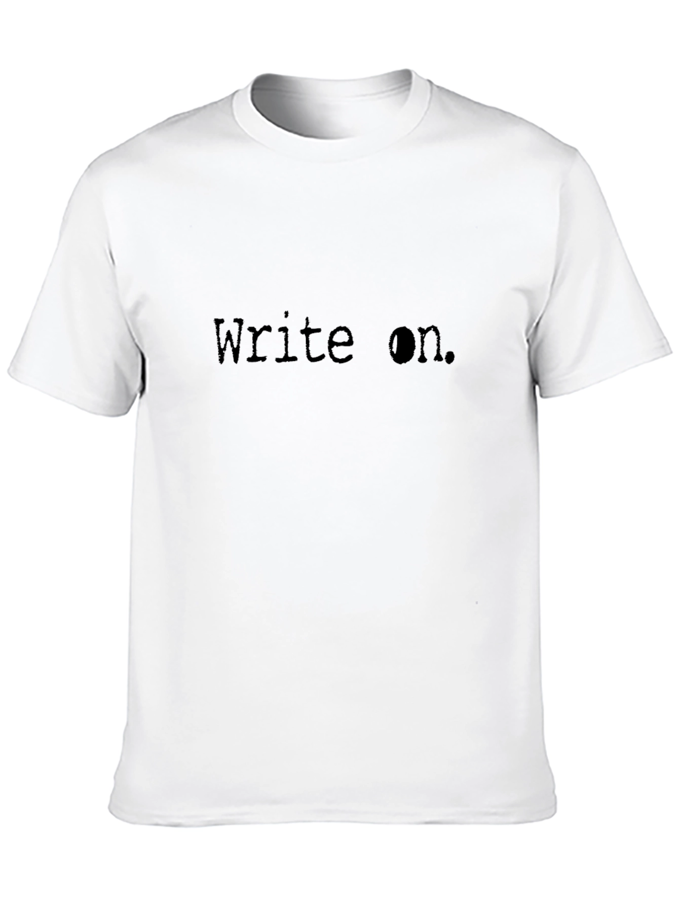 Write On Black T-Shirt