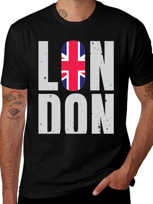 London UK Flag Graphic Tee - Stylish Unisex T-Shirt