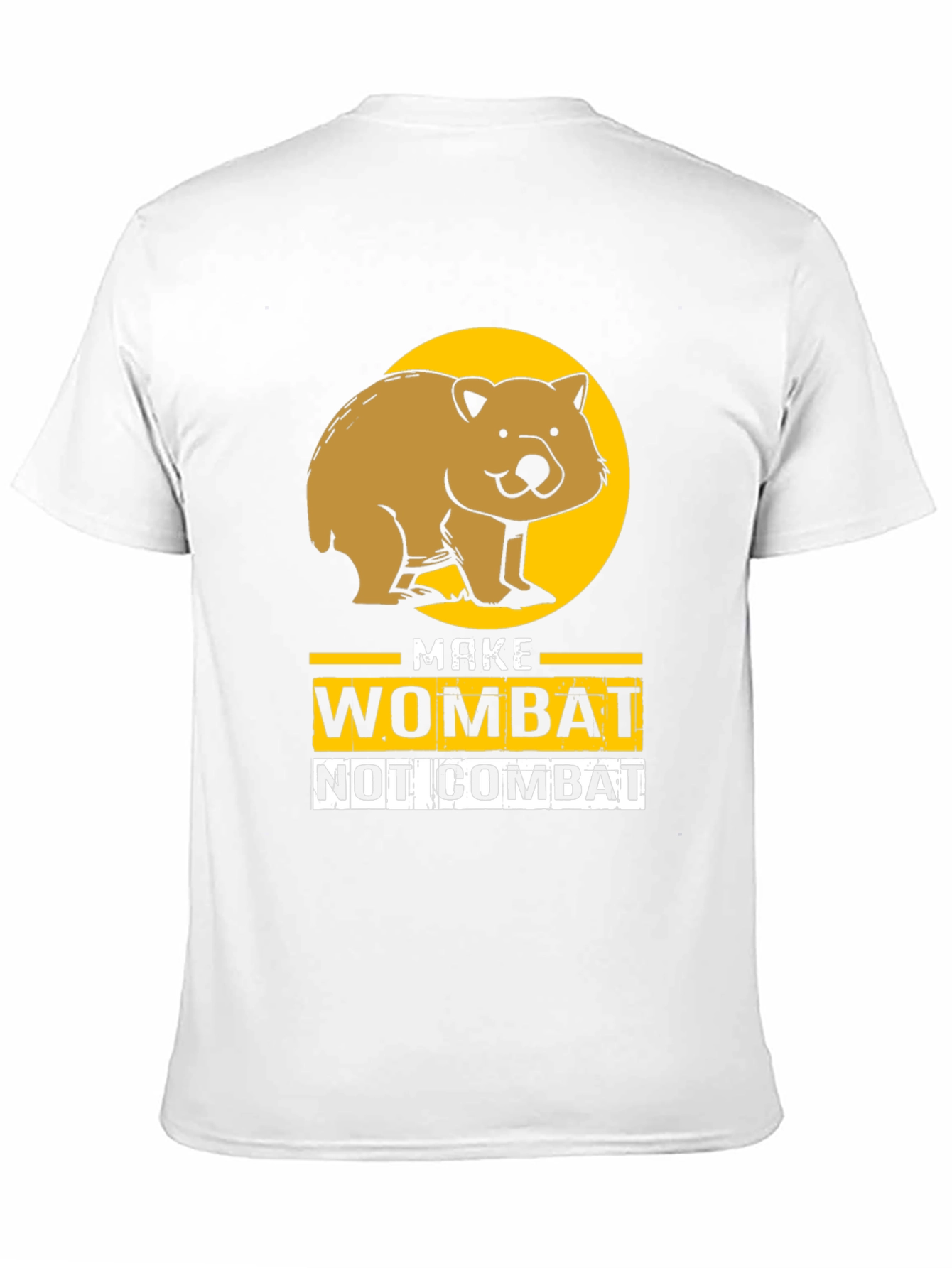Make Wombat Not Combat Graphic T-Shirt