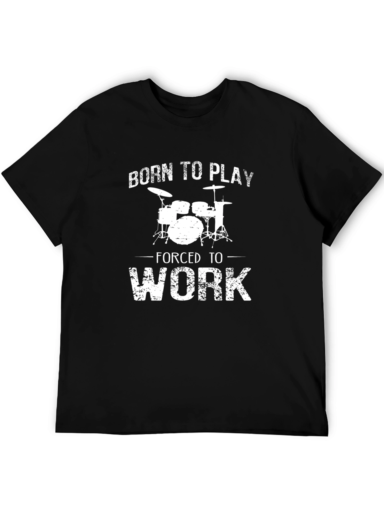 Born to Play Drummer Graphic Tee