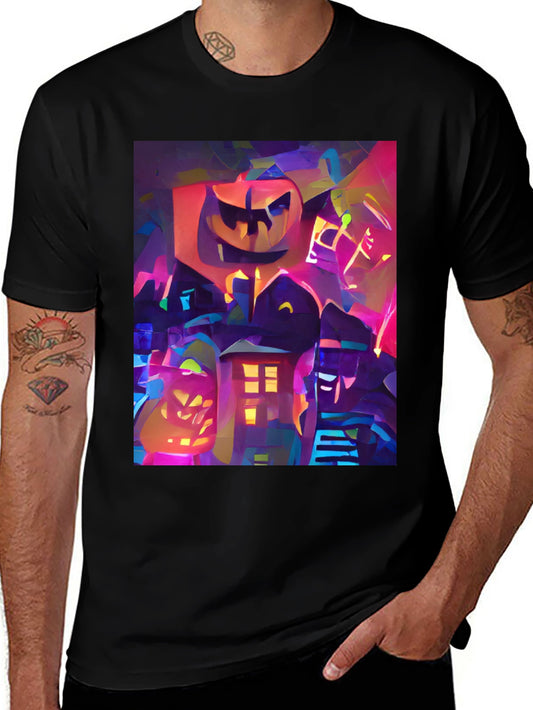 Halloween Art Black T-Shirt