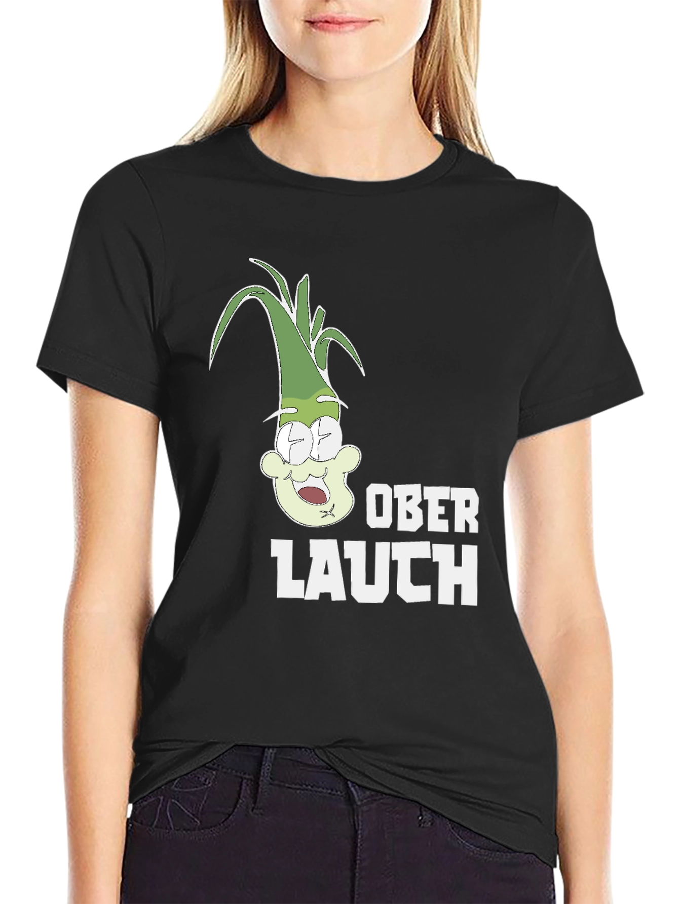 Ober Lauch Cartoon T-Shirt