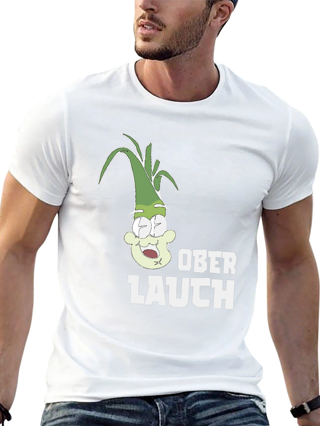 Ober Lauch Cartoon T-Shirt
