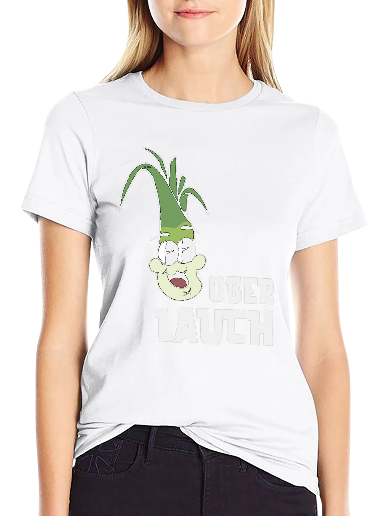 Ober Lauch Cartoon T-Shirt