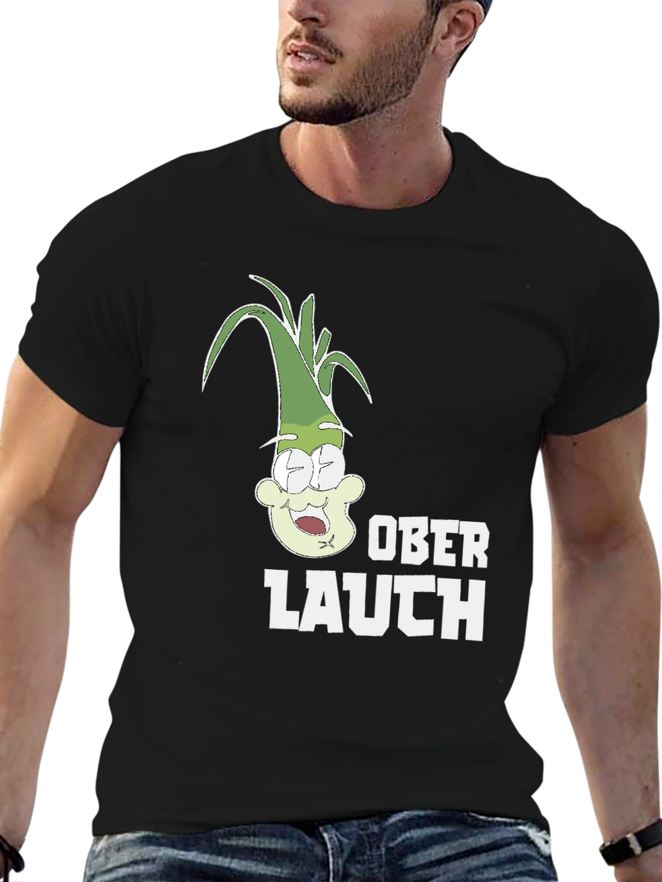 Ober Lauch Cartoon T-Shirt