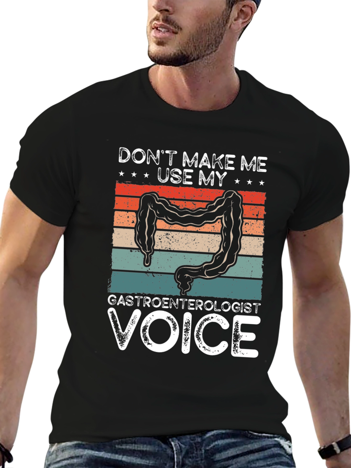 Gastroenterologist Voice T-Shirt Funny Medical Tee