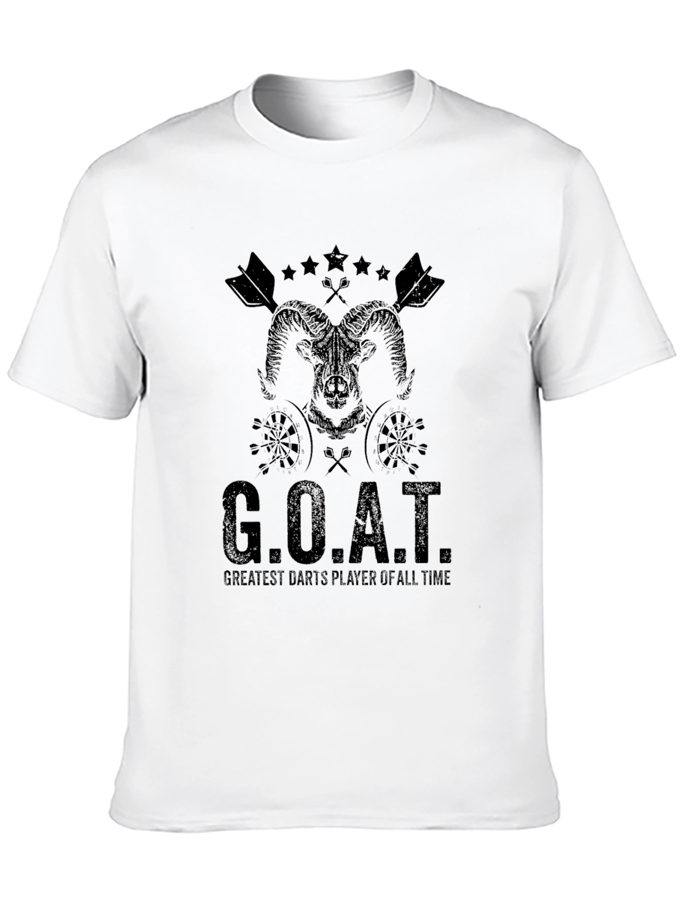GOAT Darts Player T-Shirt - Greatest Of All Time