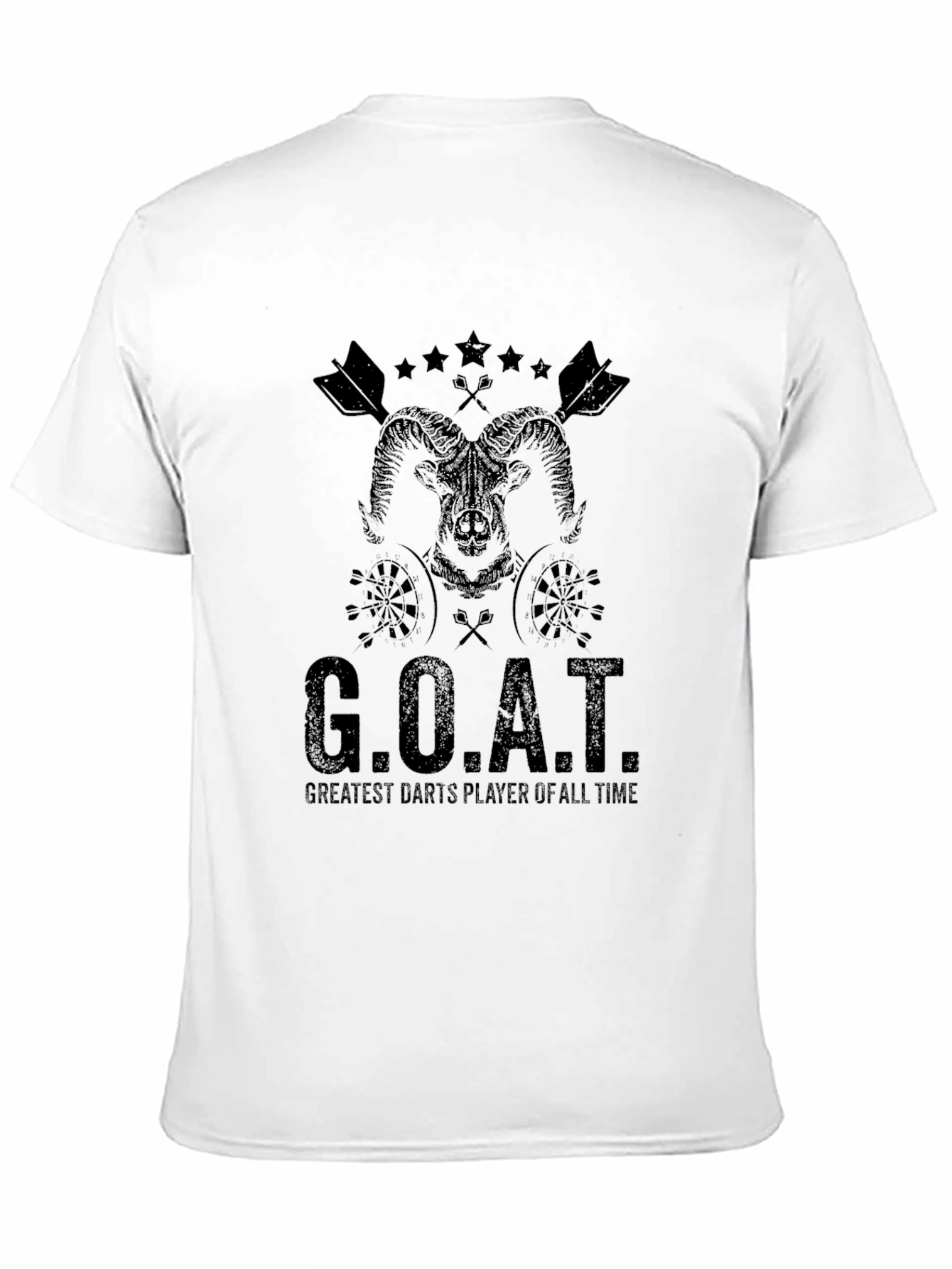 GOAT Darts Player T-Shirt - Greatest Of All Time
