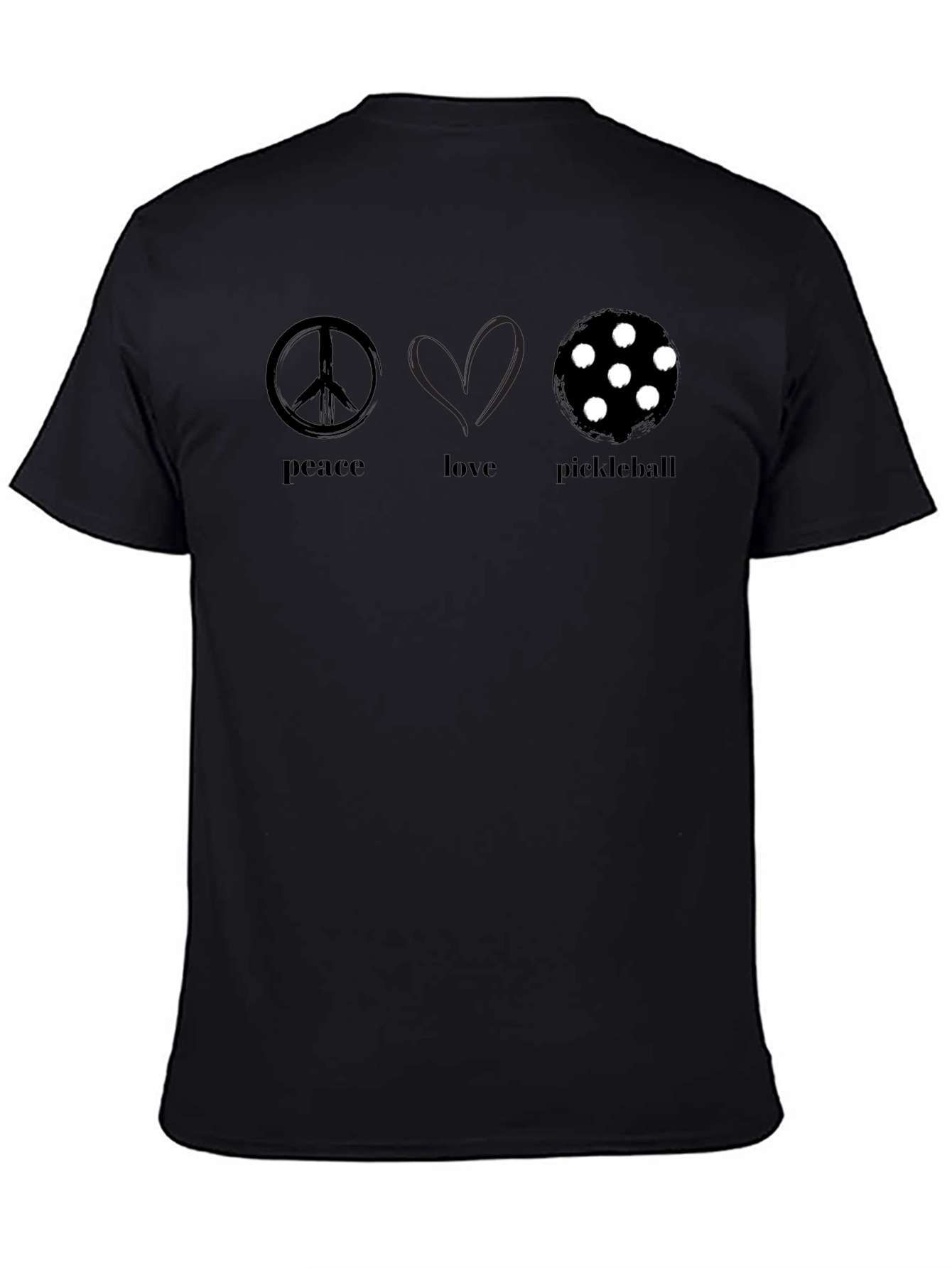 Peace Love Pickleball T-Shirt - Stylish & Comfortable