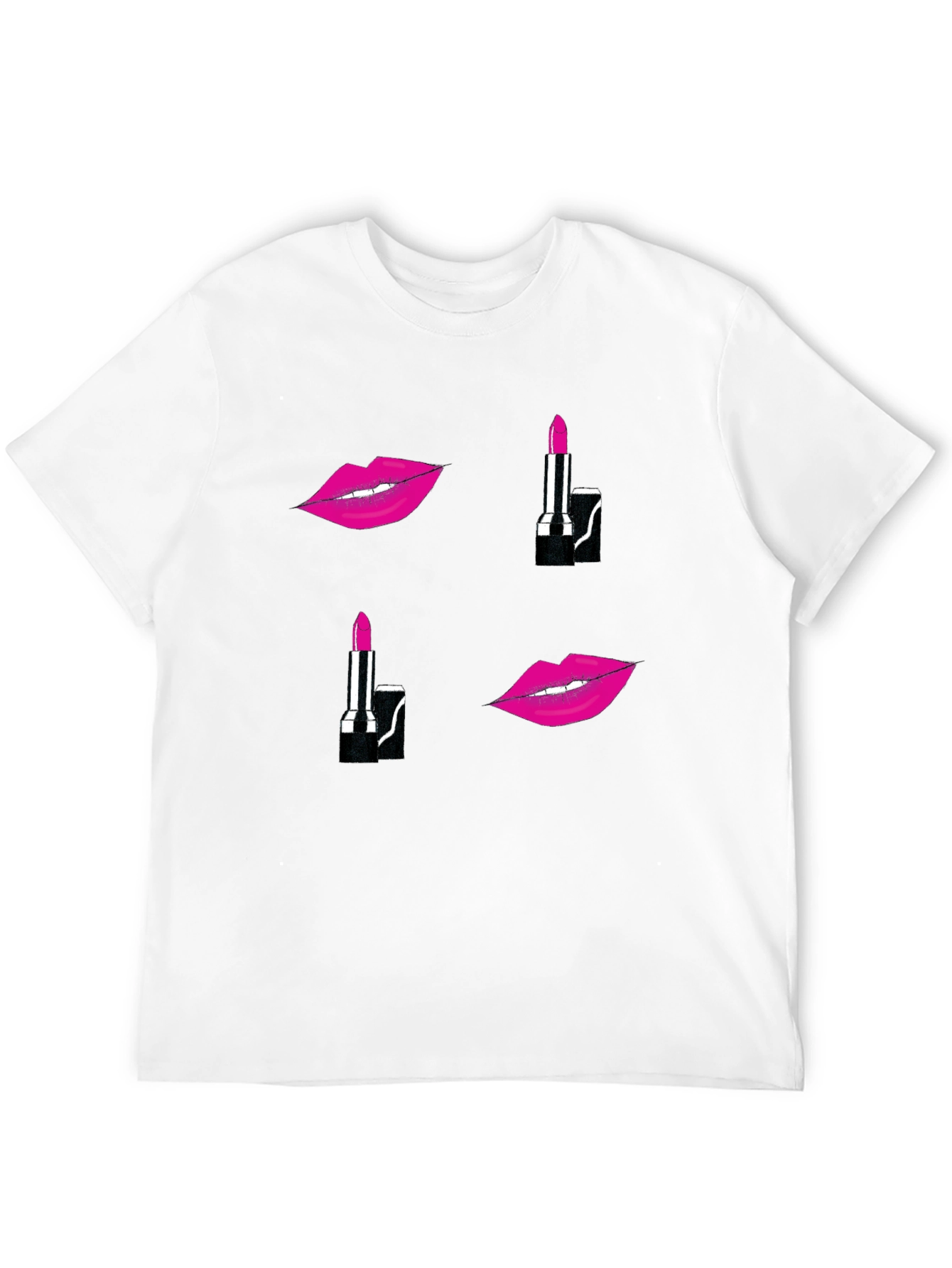Kiss & Tell T-Shirt - Lipstick Graphic Tee