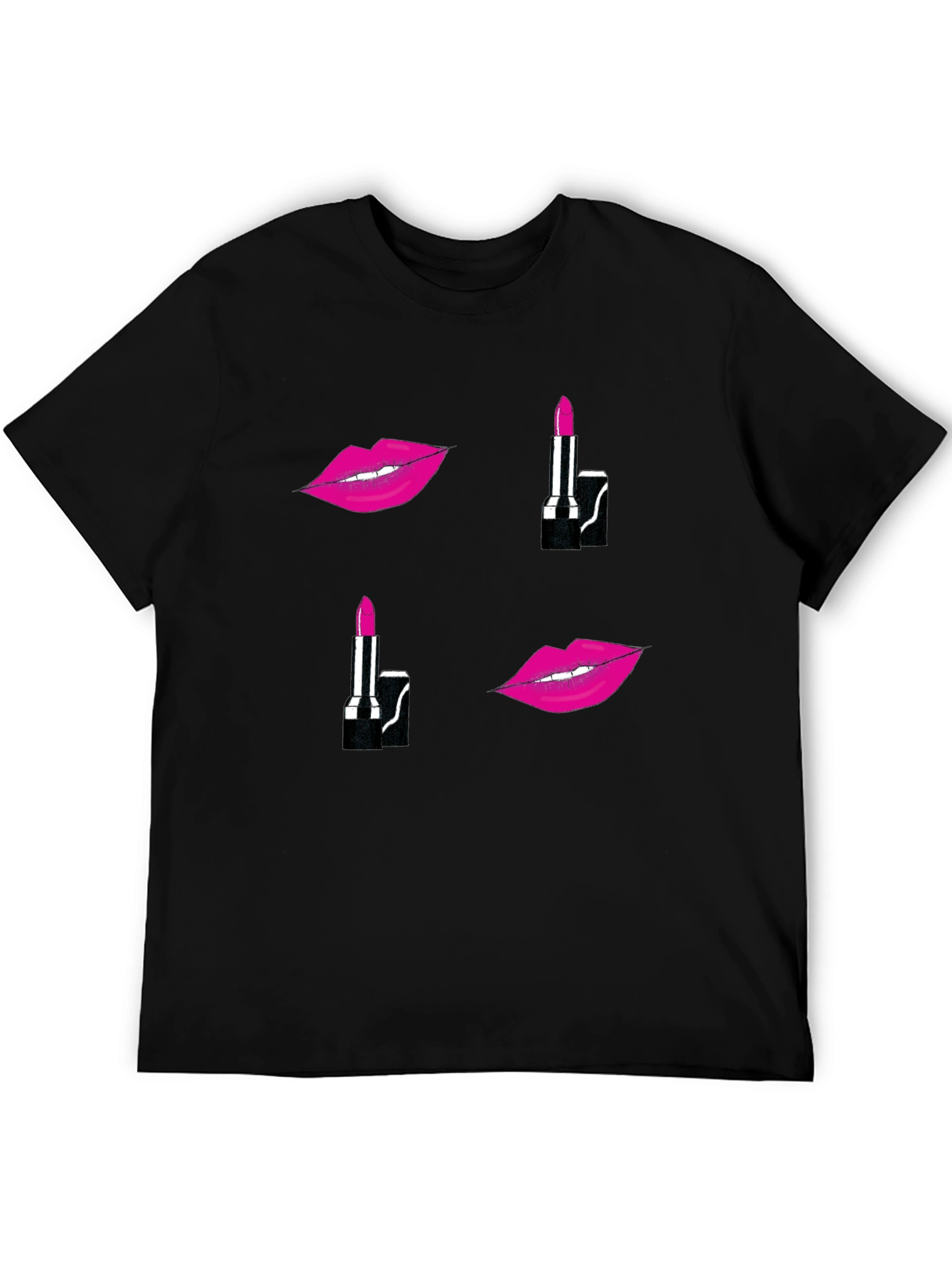 Kiss & Tell T-Shirt - Lipstick Graphic Tee