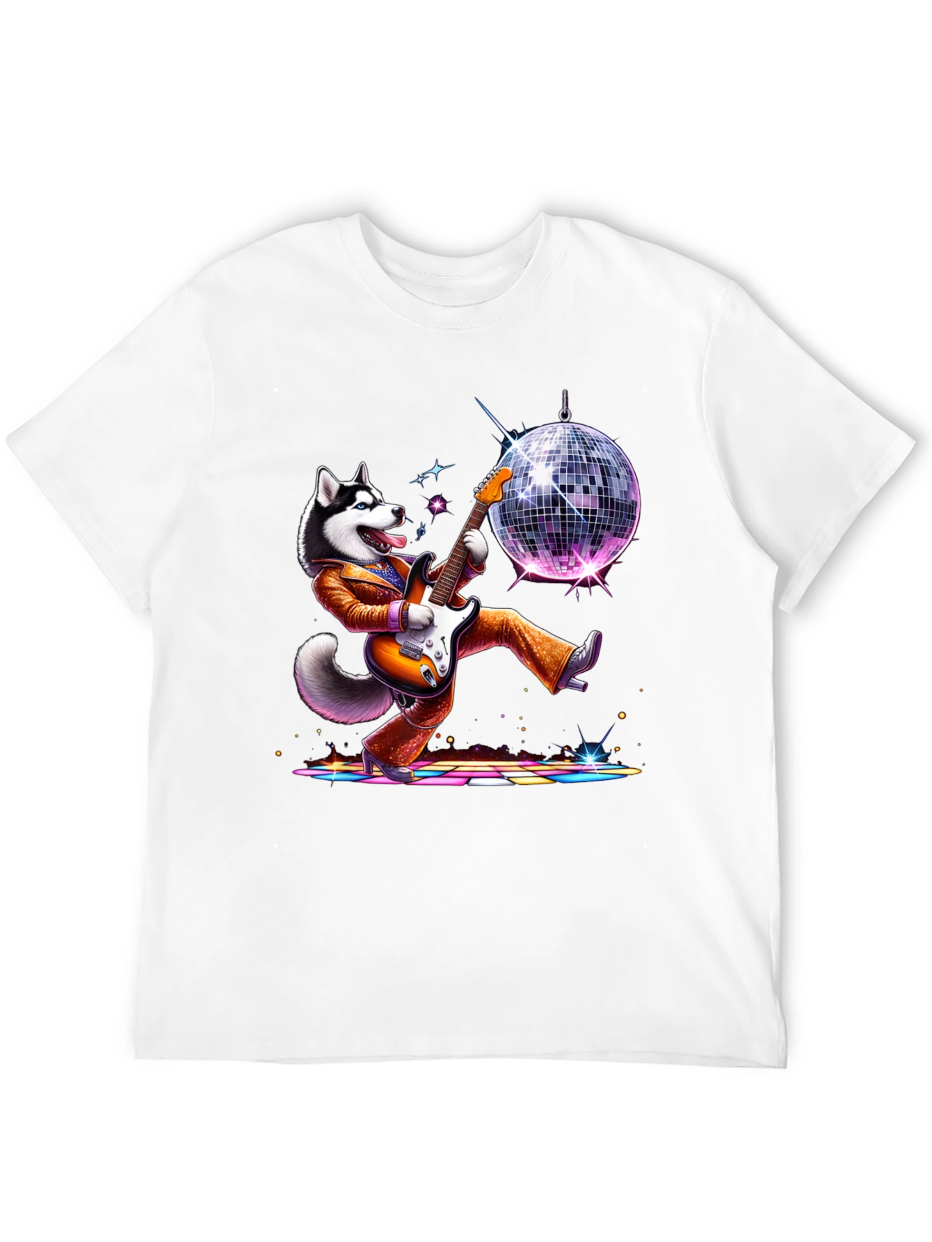Funky Dog Disco T-Shirt