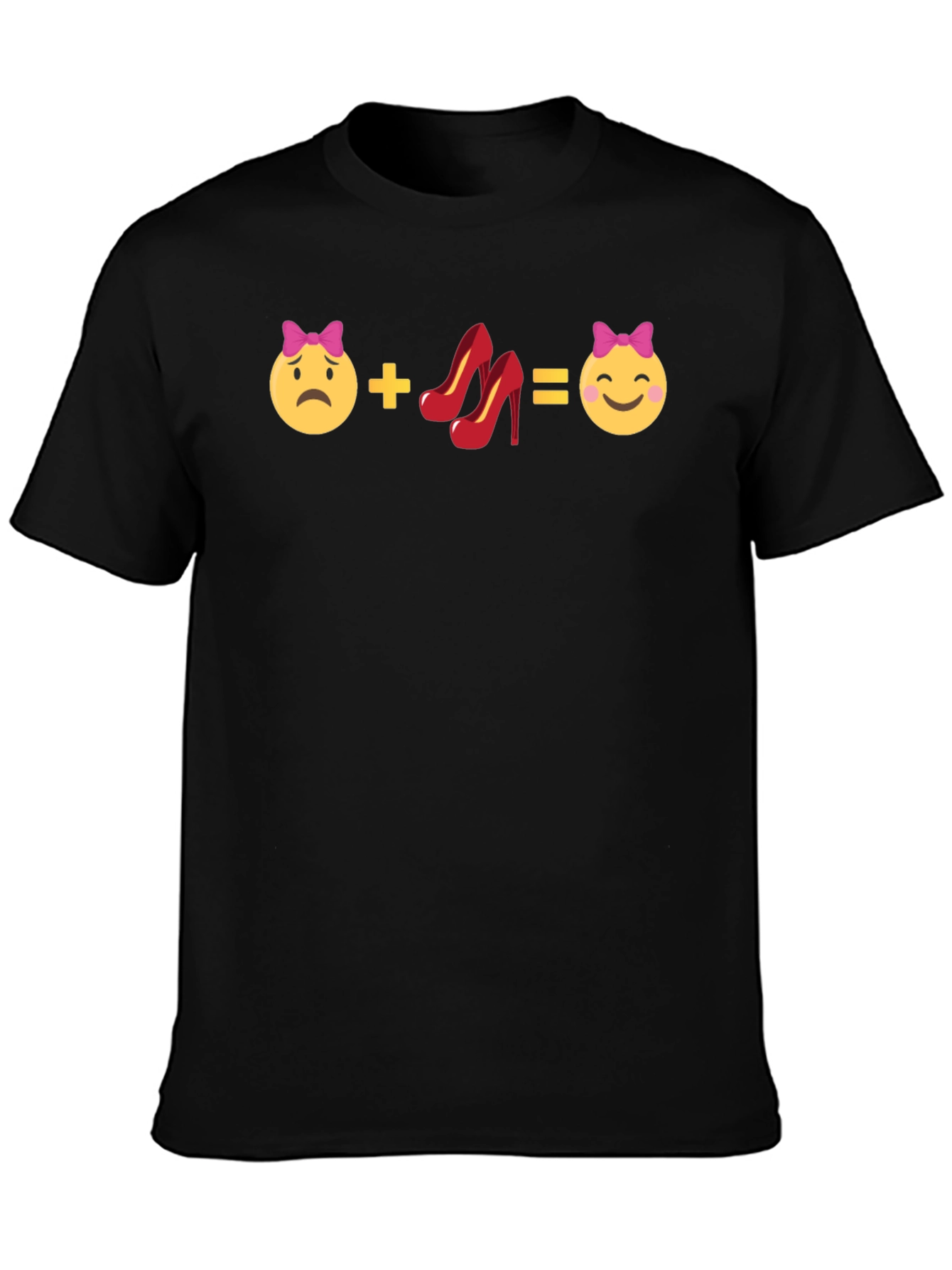 Emoji High Heel T-Shirt - Happy Shoes!