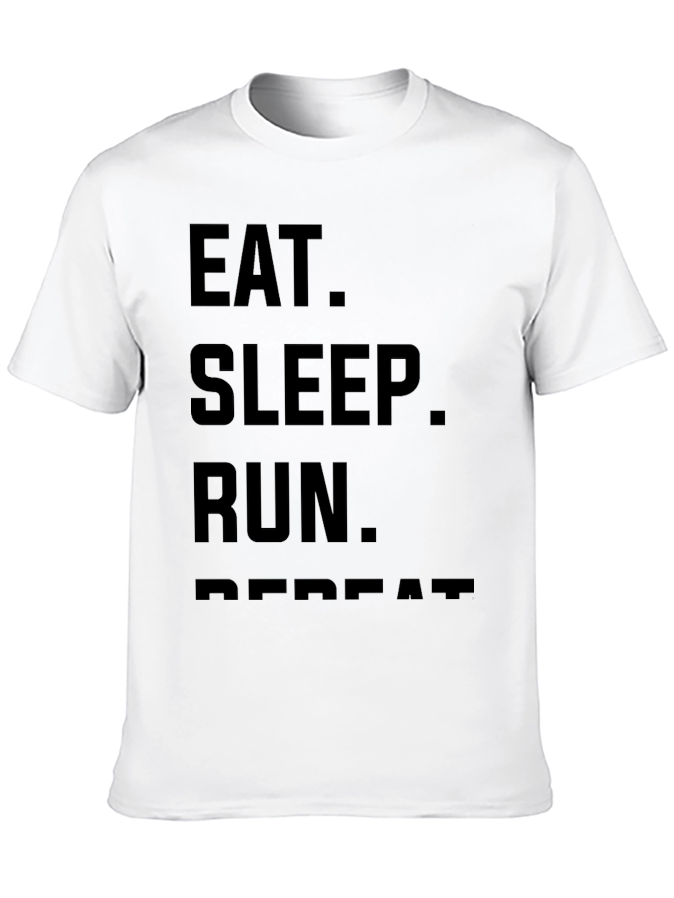 Eat Sleep Run Repeat T-Shirt - Athletic Tee