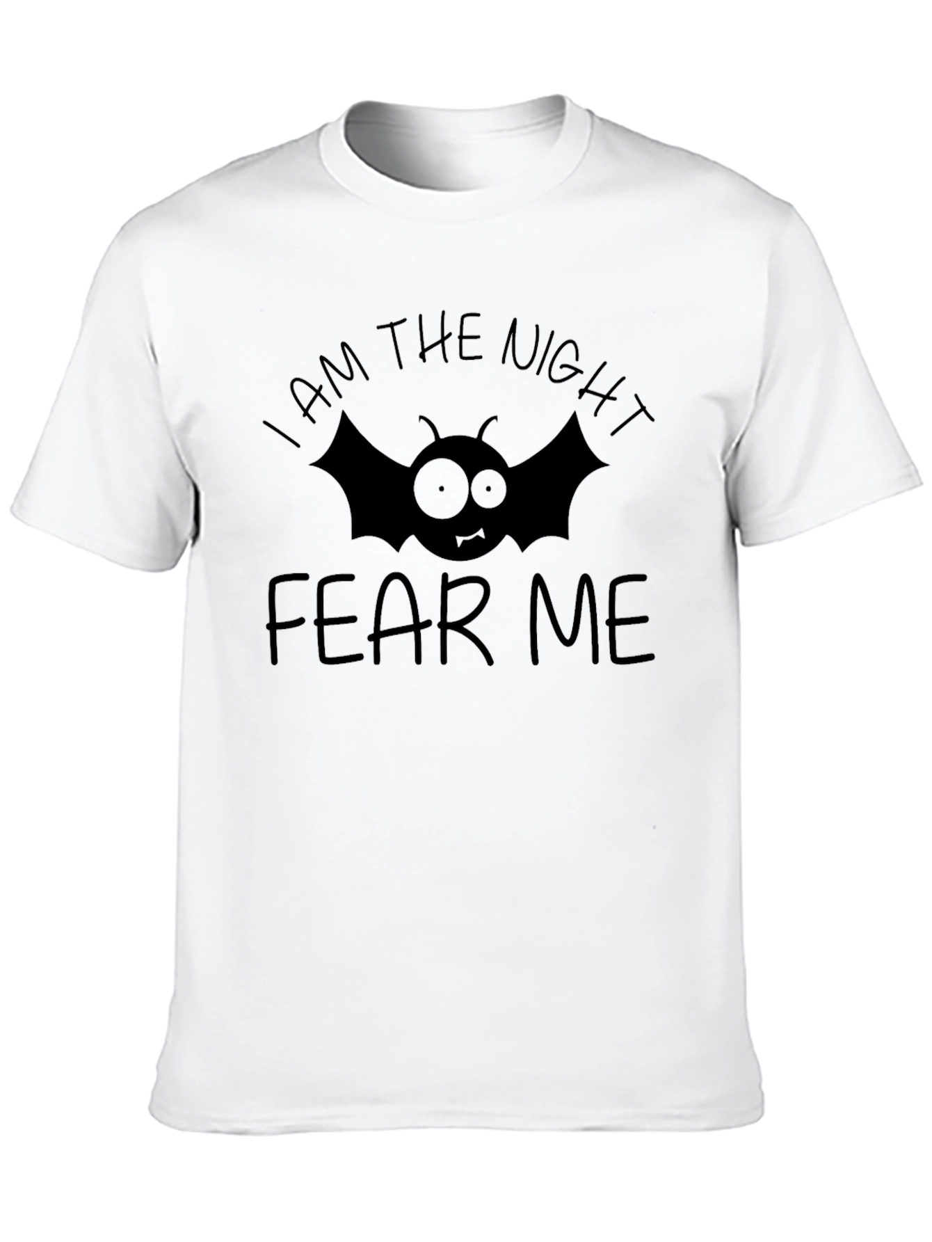 I Am The Night Fear Me Bat Graphic T-Shirt