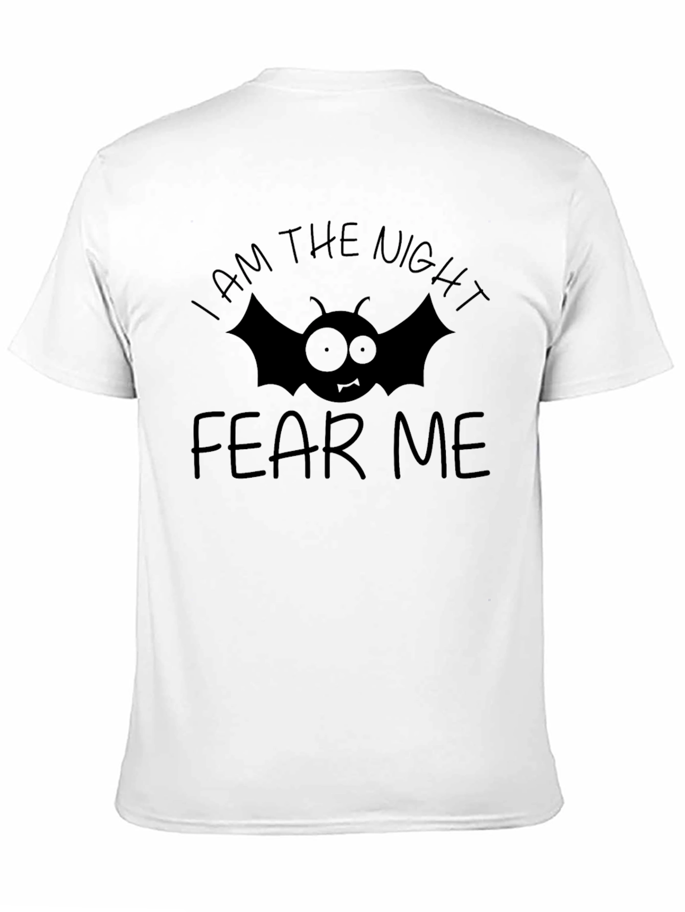 I Am The Night Fear Me Bat Graphic T-Shirt