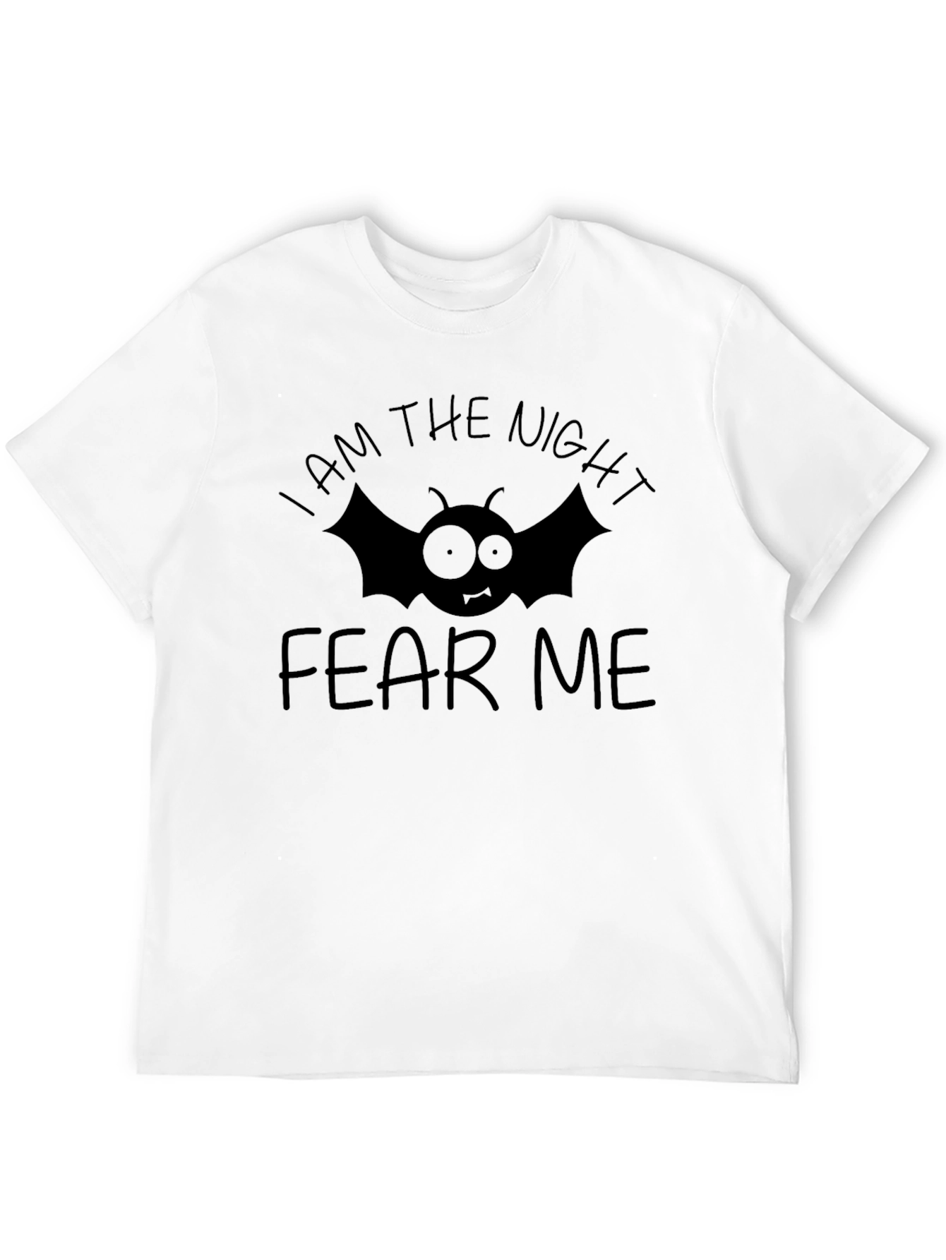 I Am The Night Fear Me Bat Graphic T-Shirt
