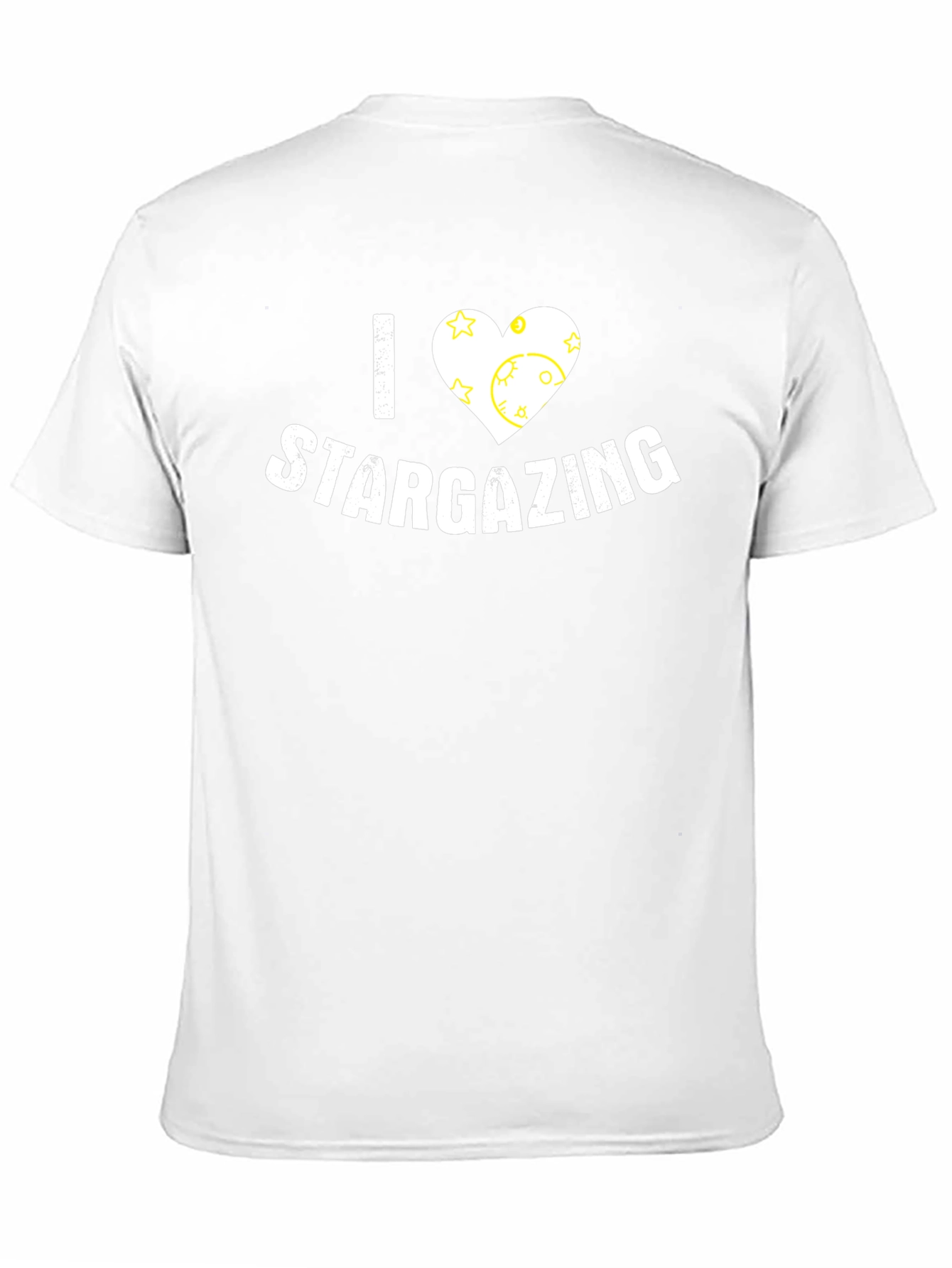 I Heart Stargazing Black T-Shirt