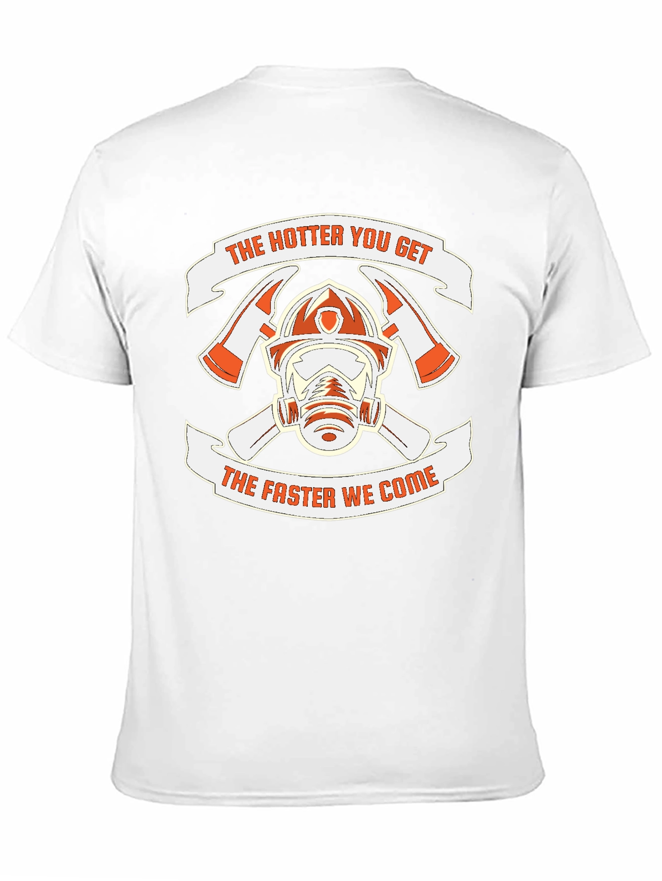 Firefighter Helmet T-Shirt - The Hotter You Get