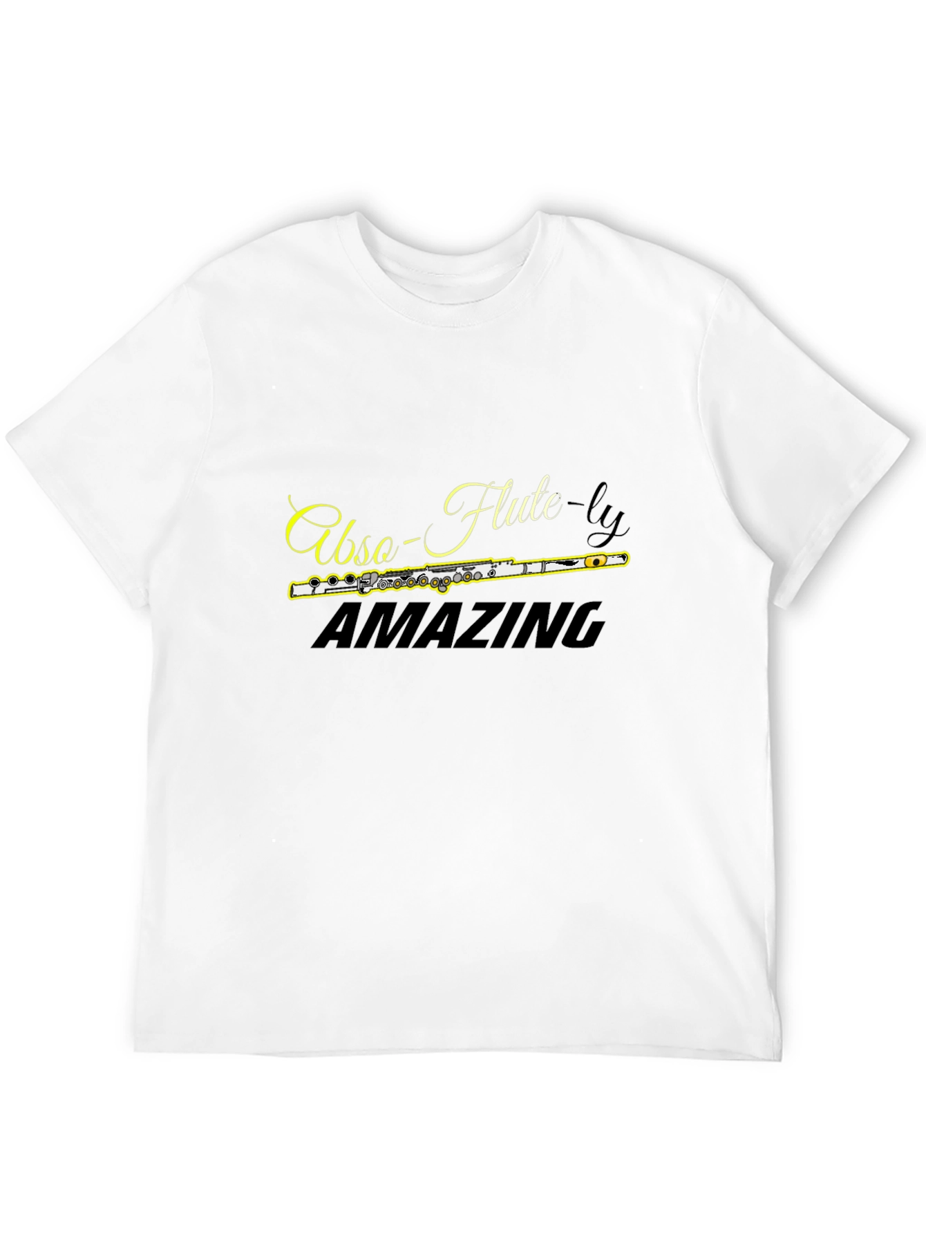 Abso-Flute-ly Amazing Black T-Shirt