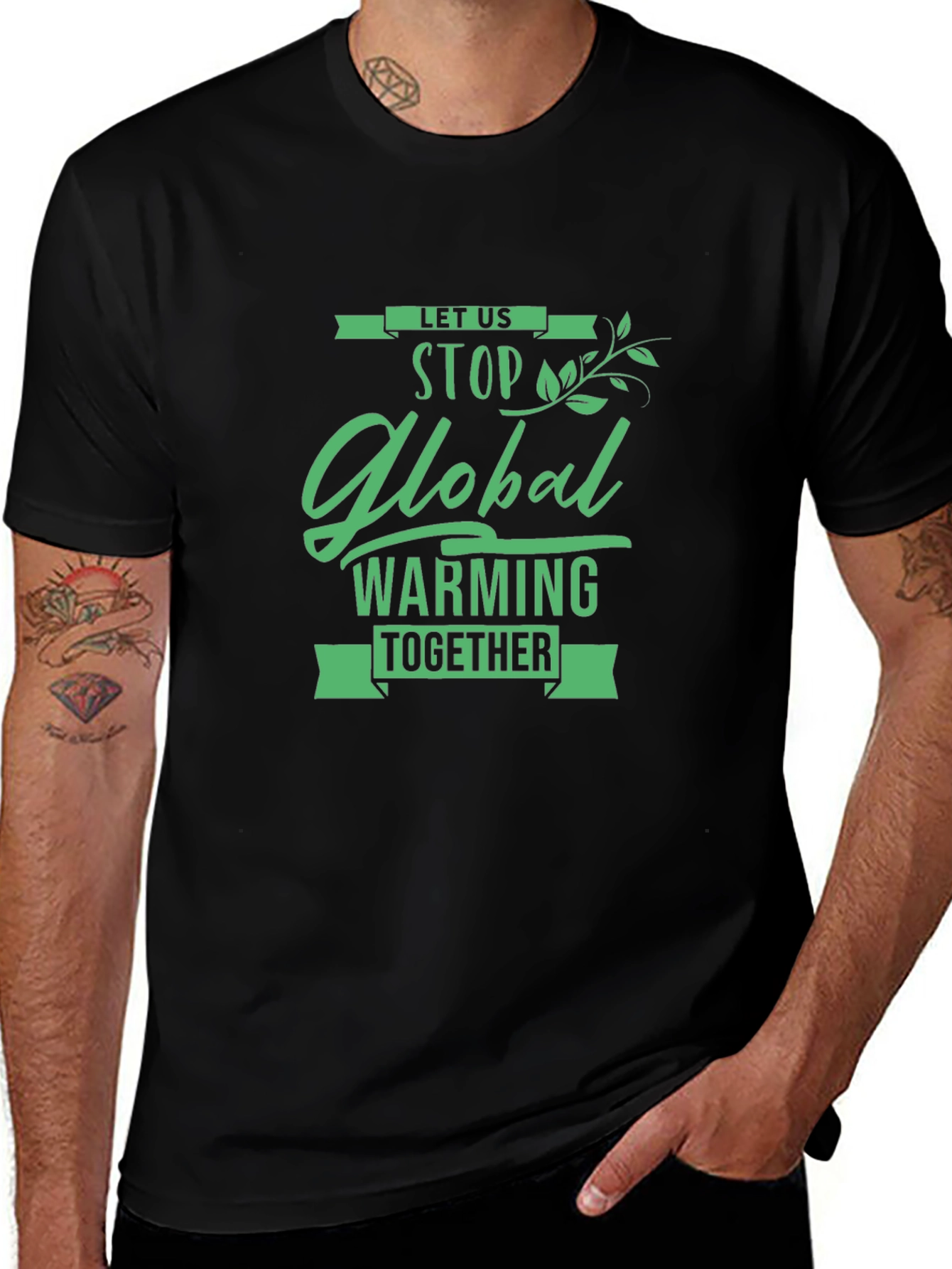 Eco-Friendly Global Warming Awareness T-Shirt