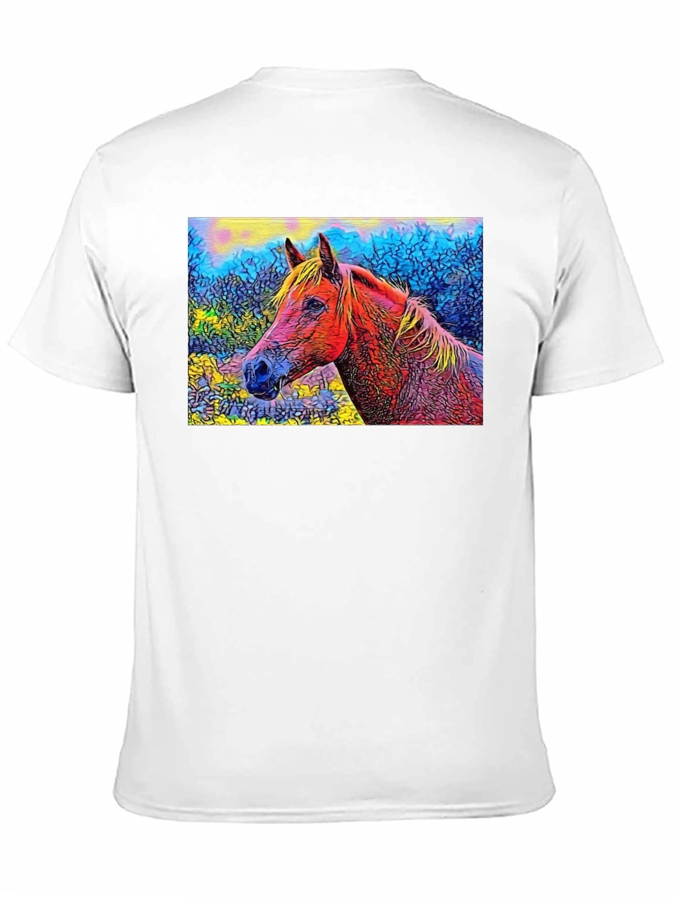 Horse Art T-Shirt - Unique Graphic Tee