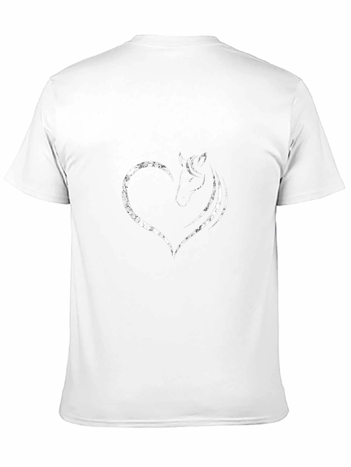 Equestrian Heart Tee - Horse Lovers T-Shirt