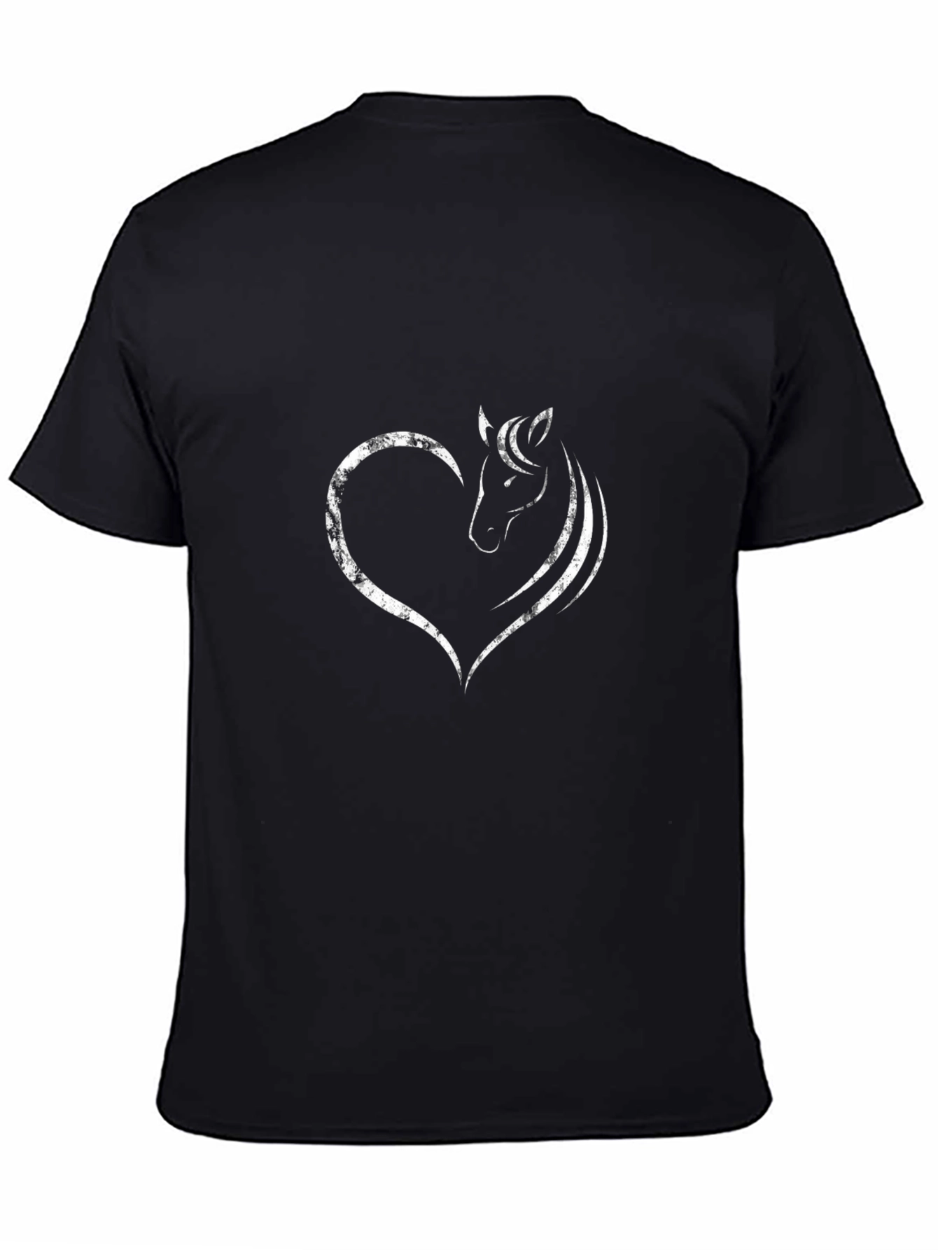 Equestrian Heart Tee - Horse Lovers T-Shirt