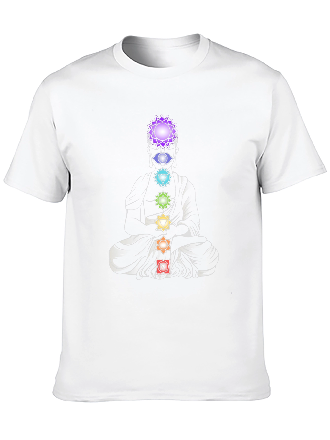 Chakra Meditation T-Shirt - Spiritual Yoga Design