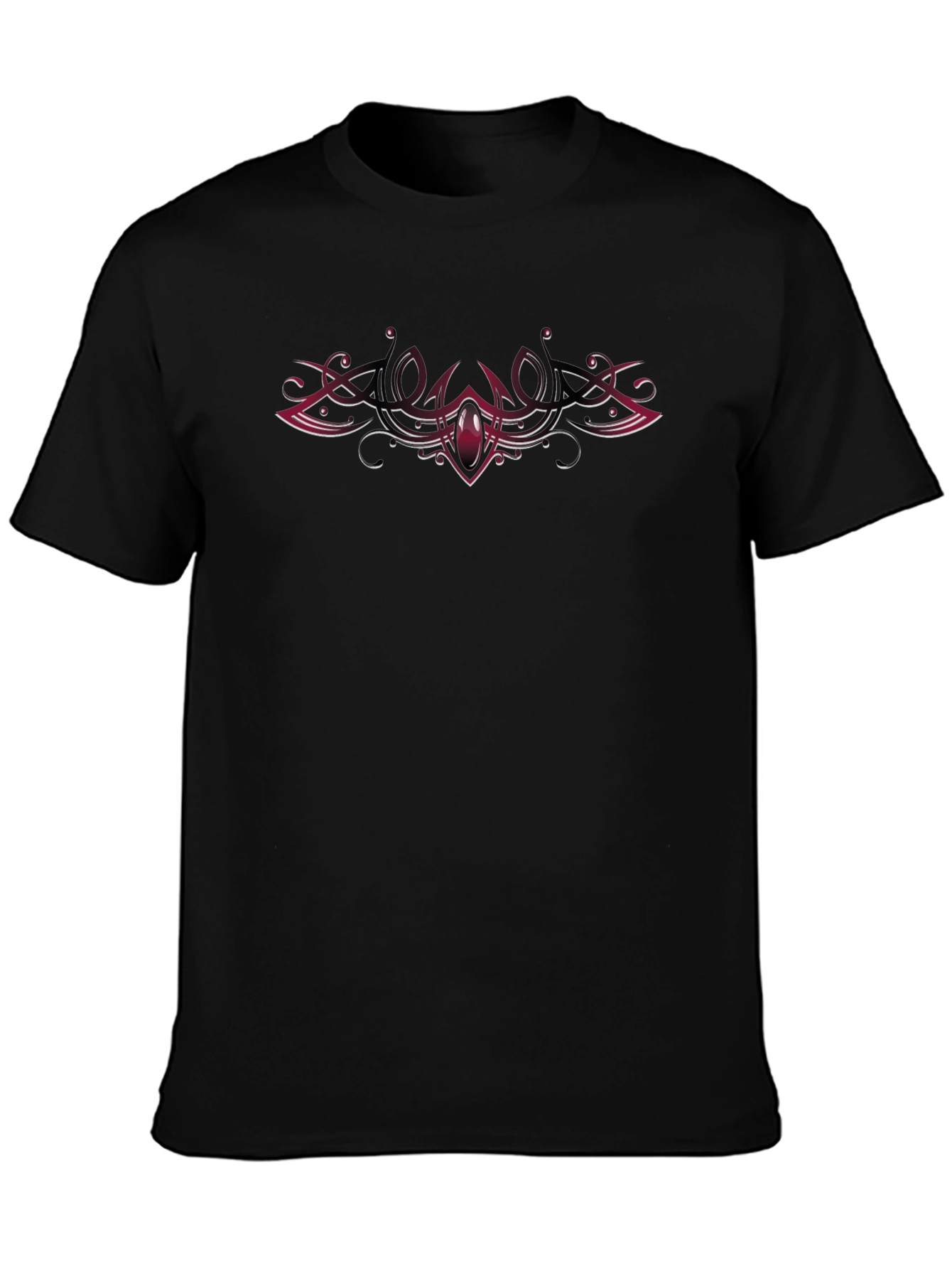Emblem Graphic Black T-Shirt