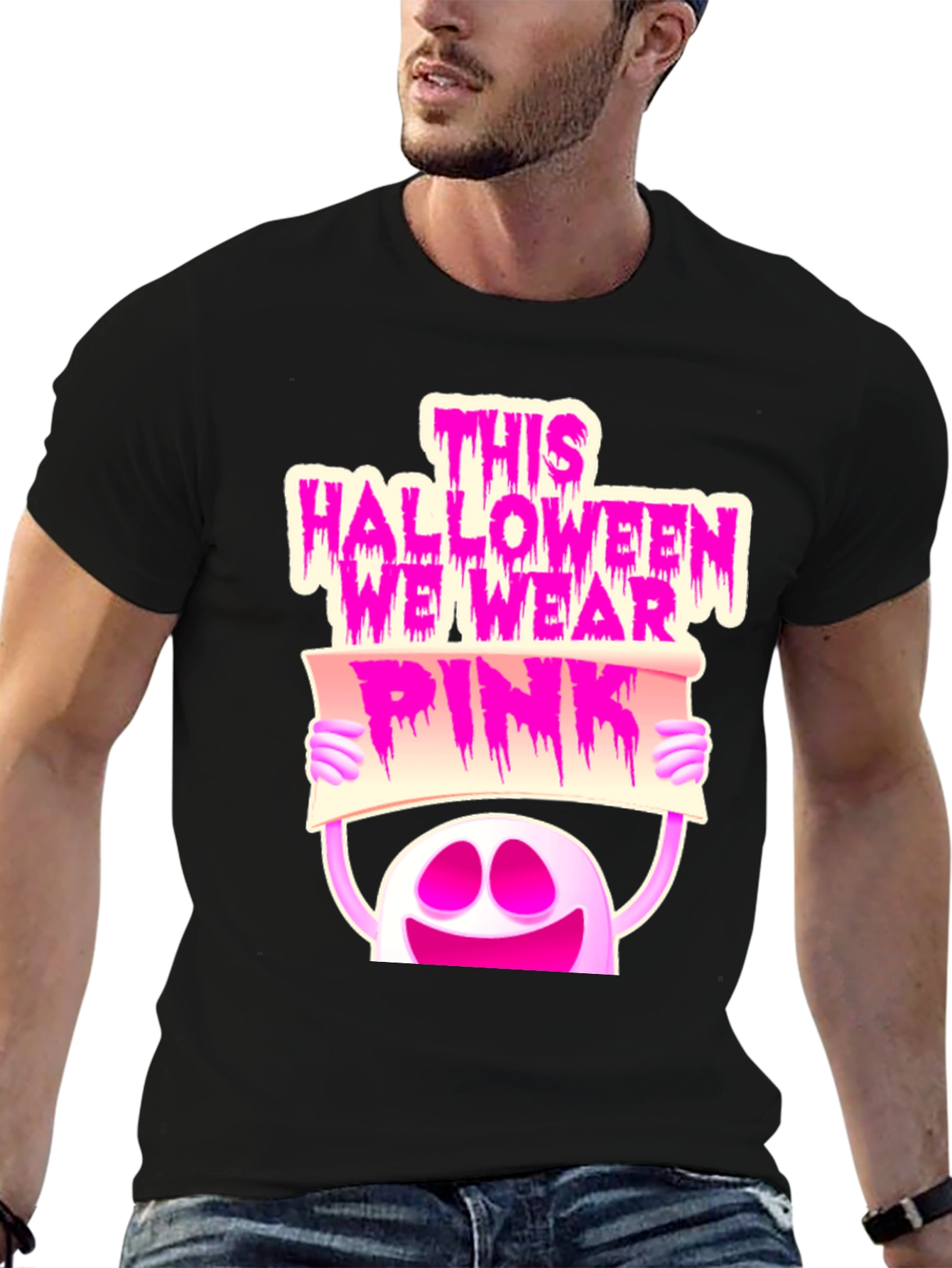 Halloween Pink T-Shirt