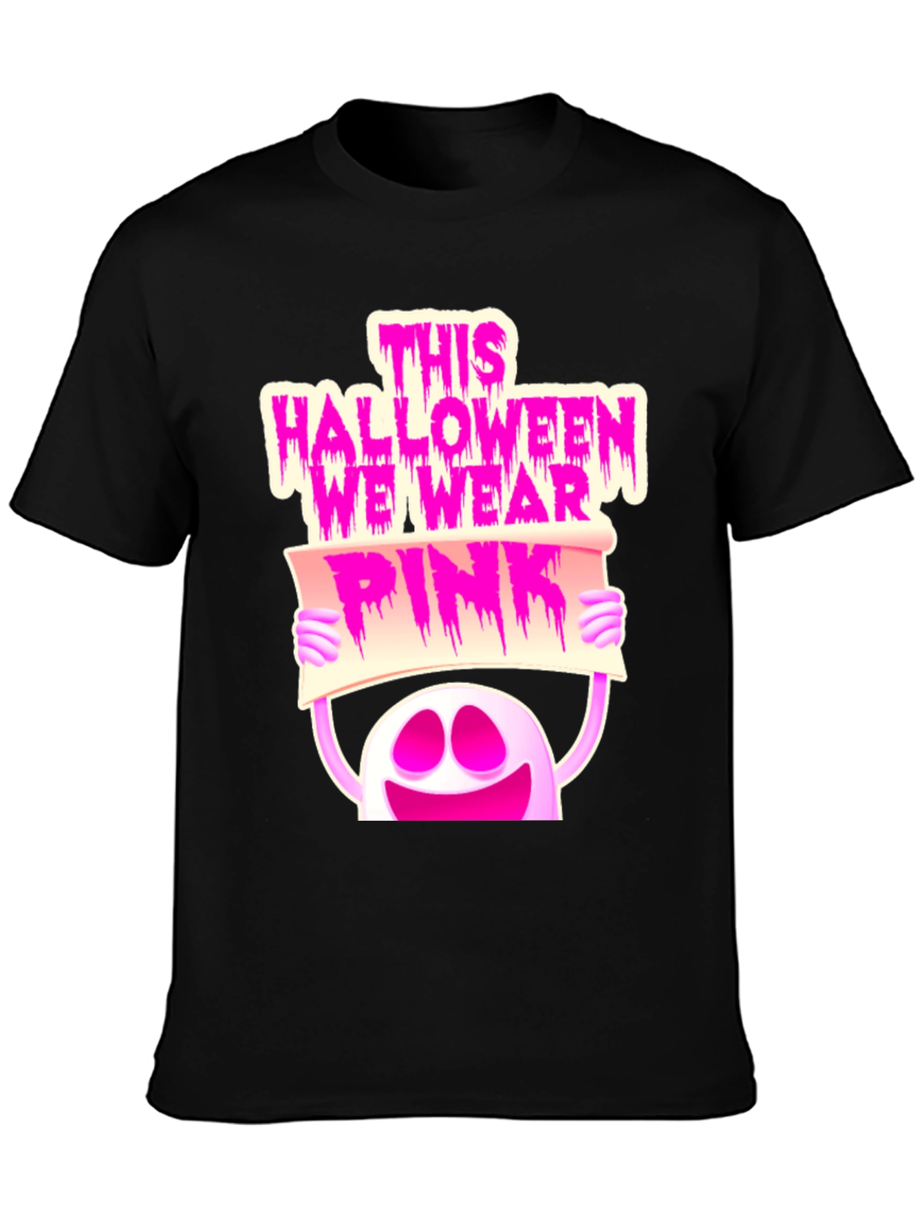 Halloween Pink T-Shirt