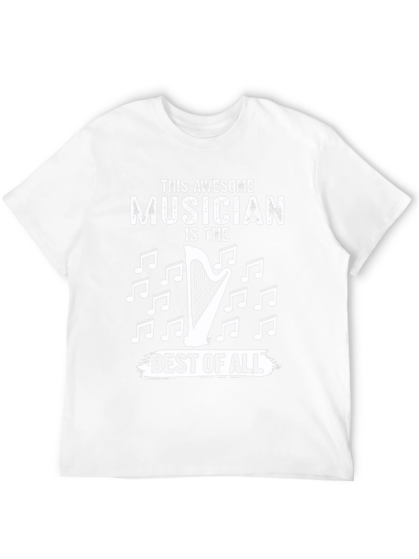 Awesome Musician Harp T-Shirt