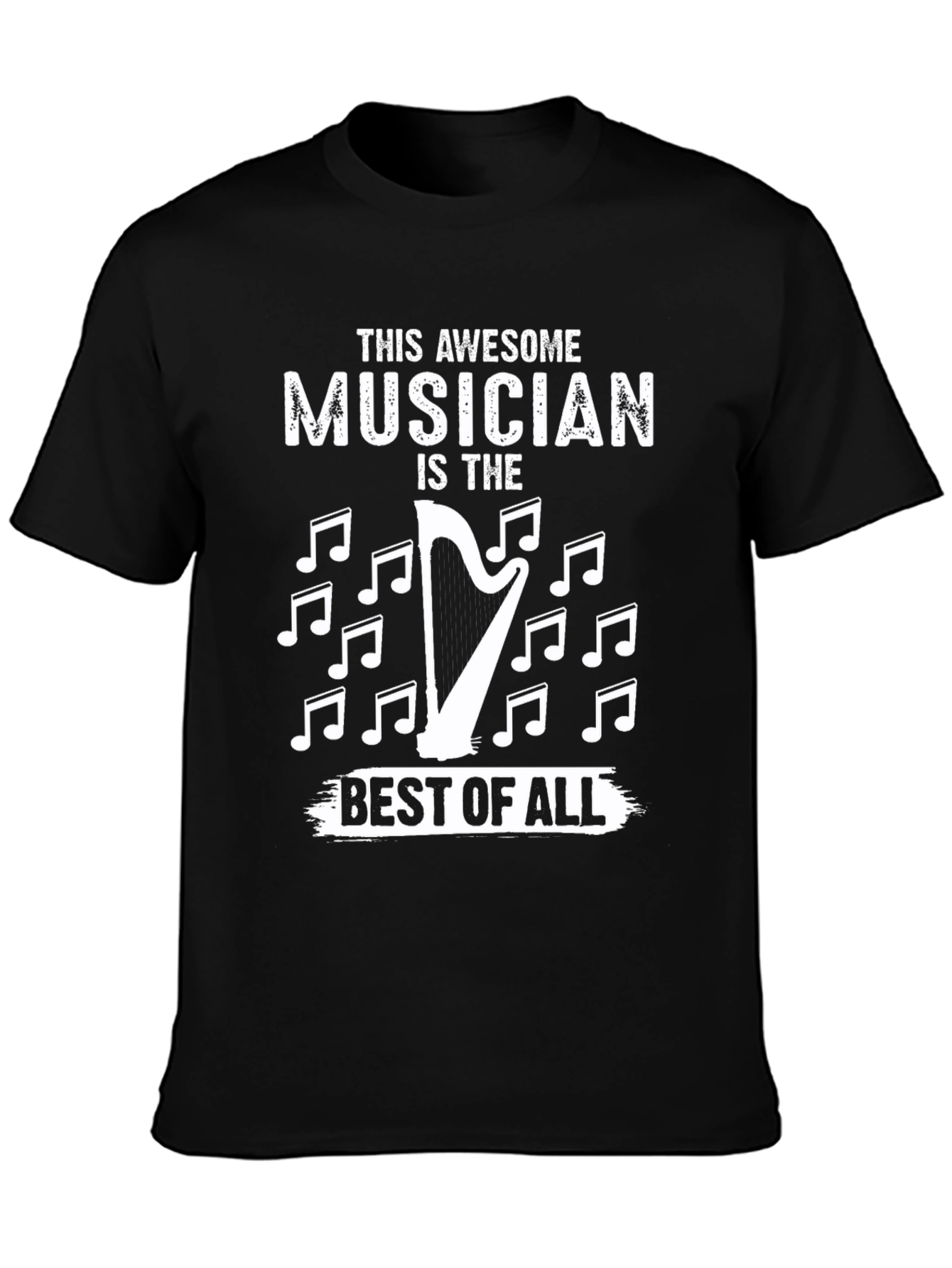 Awesome Musician Harp T-Shirt