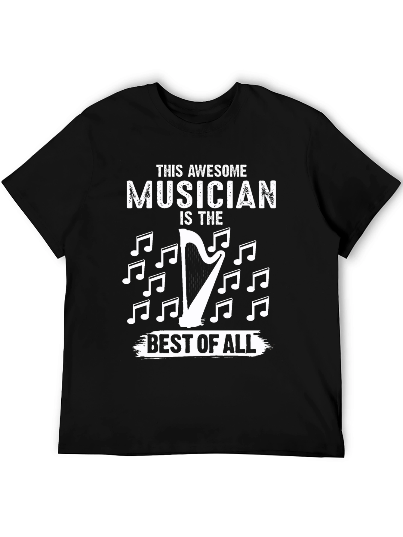 Awesome Musician Harp T-Shirt