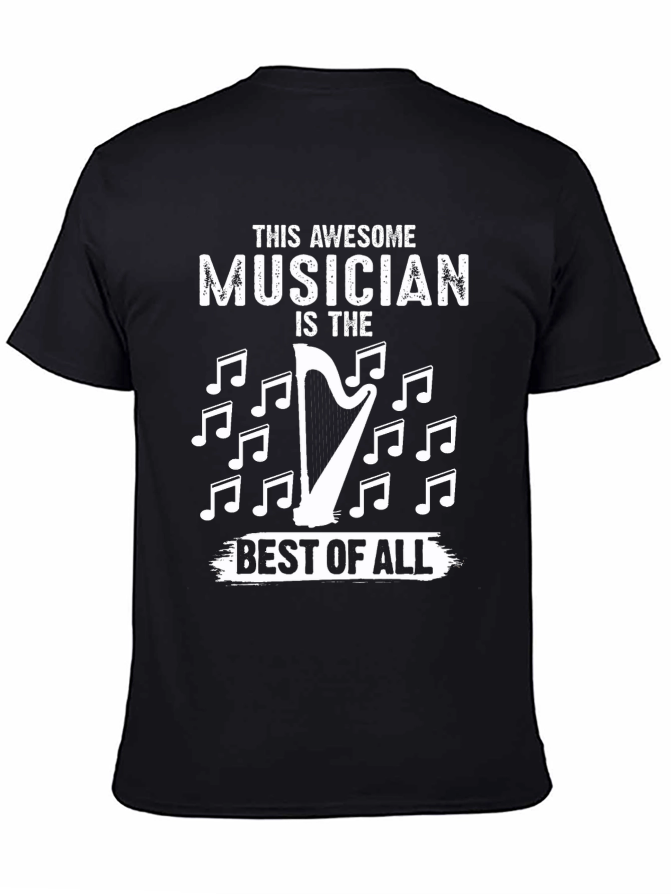 Awesome Musician Harp T-Shirt