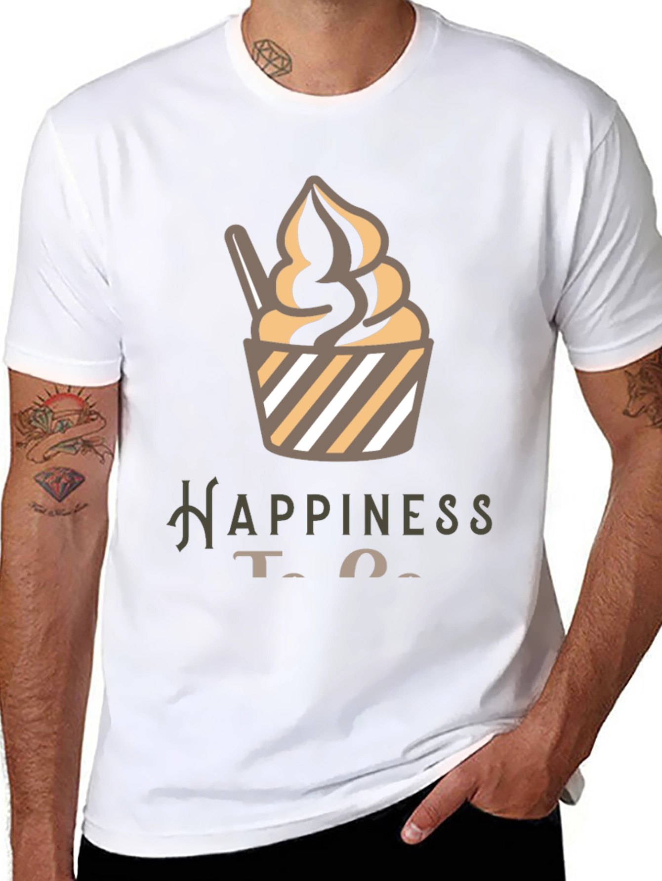 Happiness To Go Graphic Tee