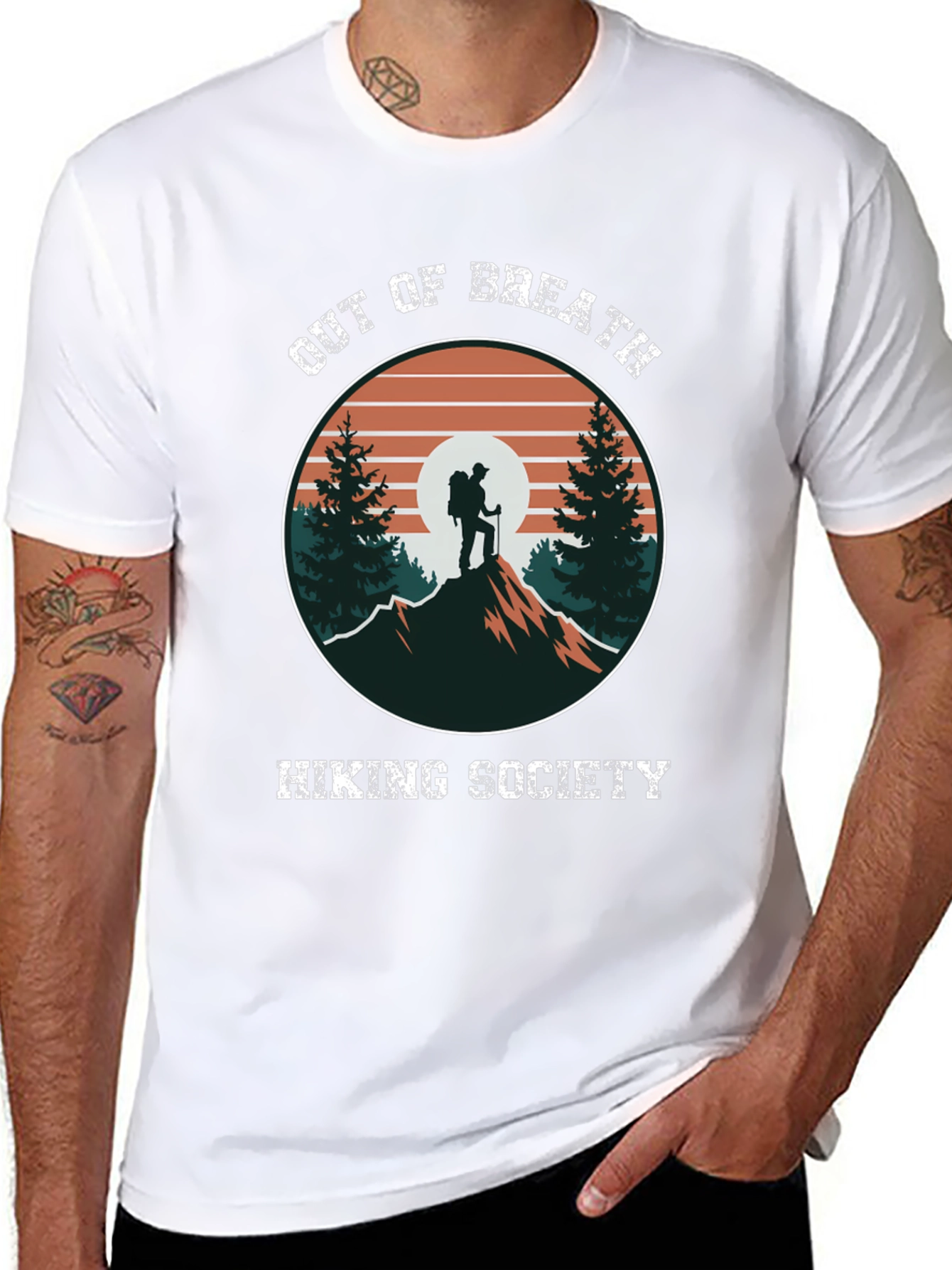 Out of Breath Hiking Society T-Shirt