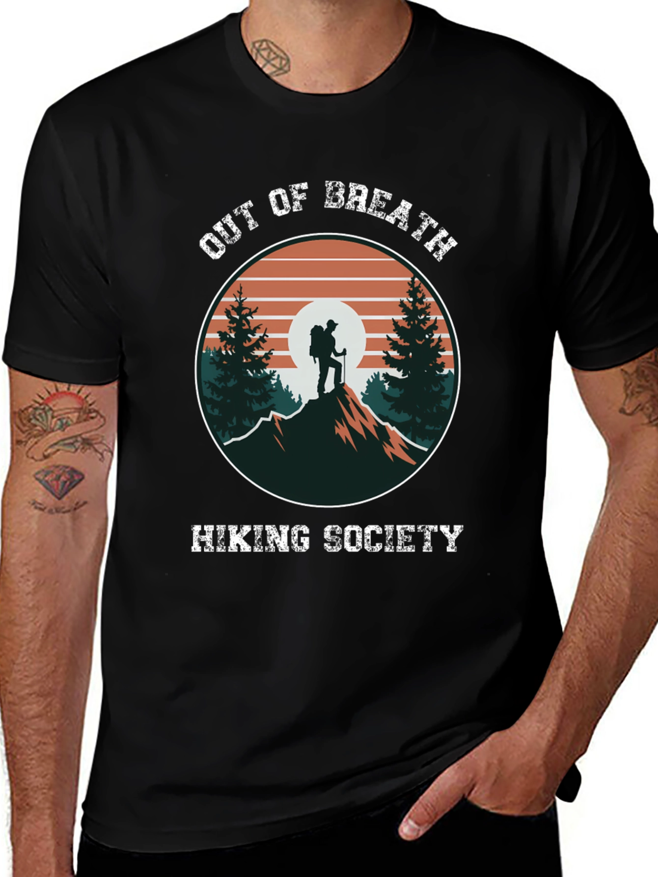 Out of Breath Hiking Society T-Shirt