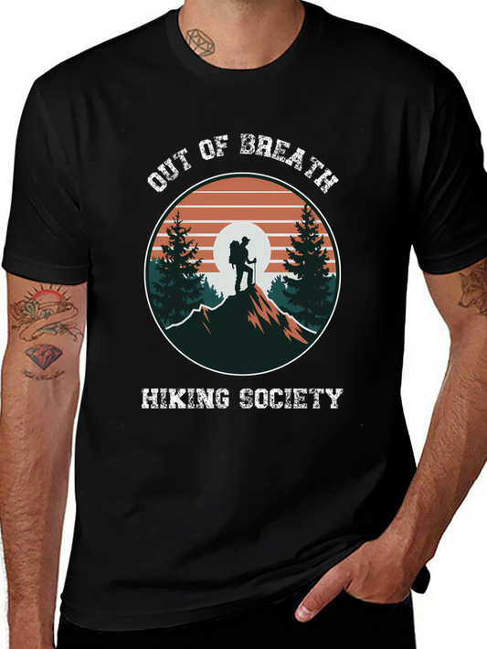 Out of Breath Hiking Society T-Shirt