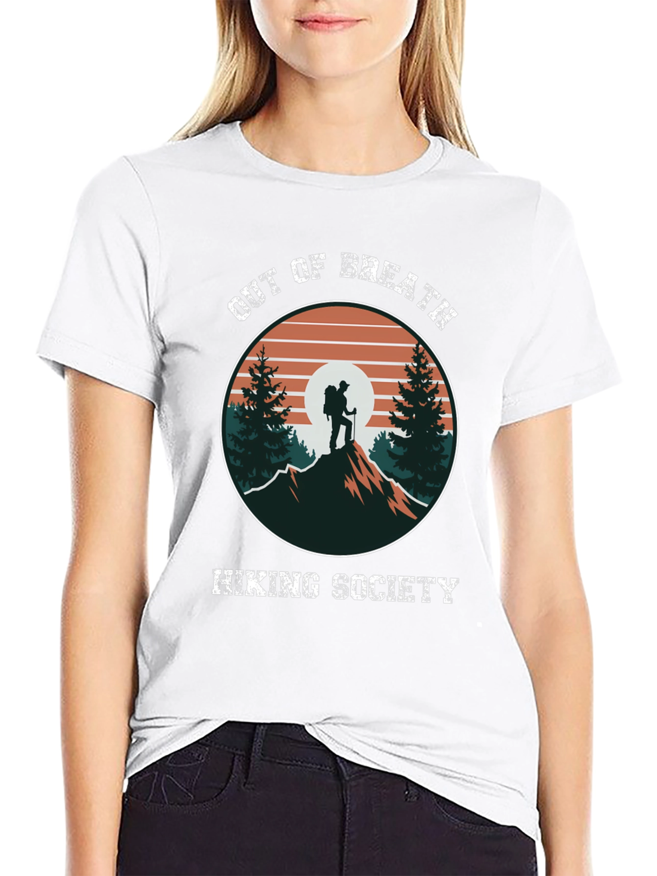 Out of Breath Hiking Society T-Shirt