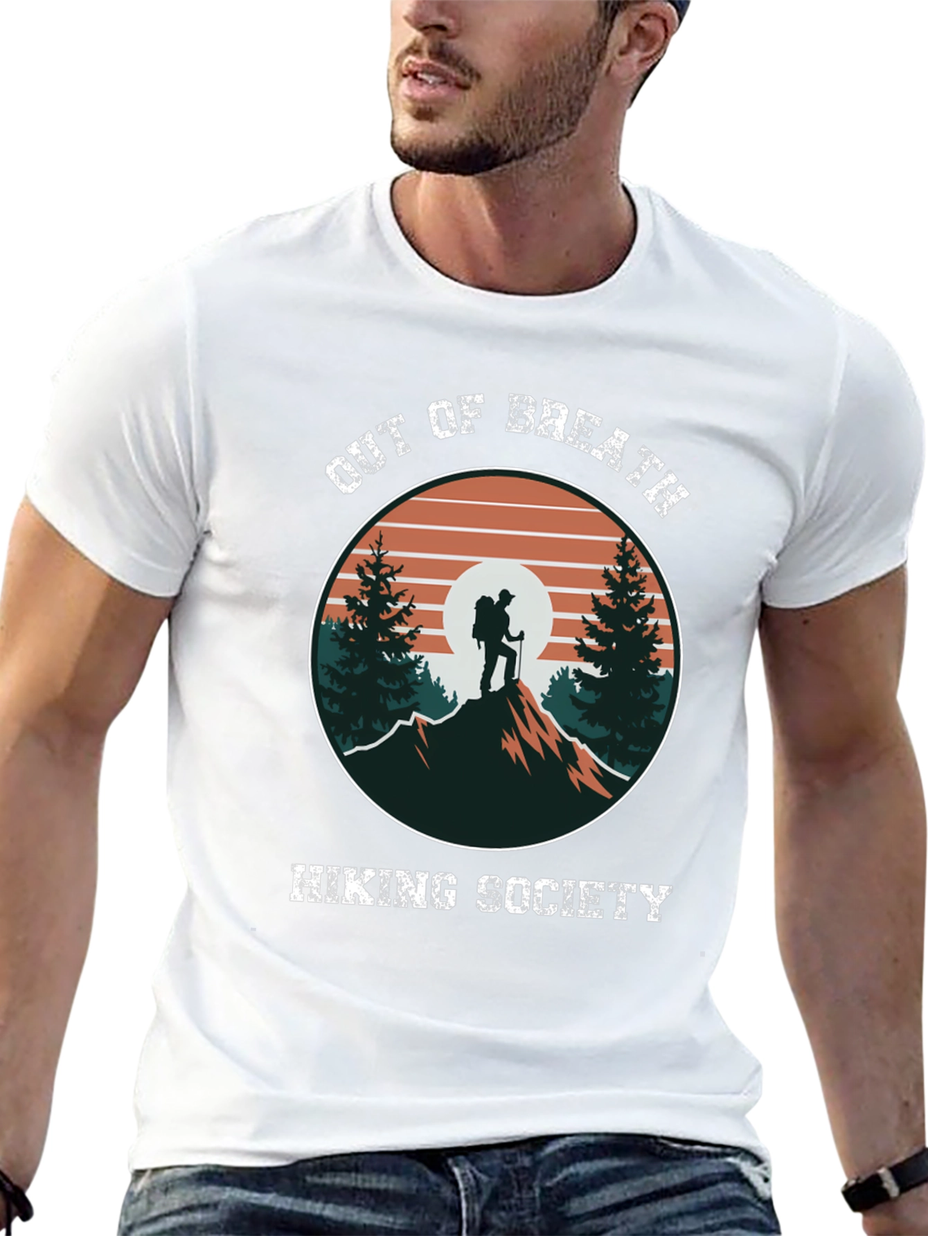 Out of Breath Hiking Society T-Shirt