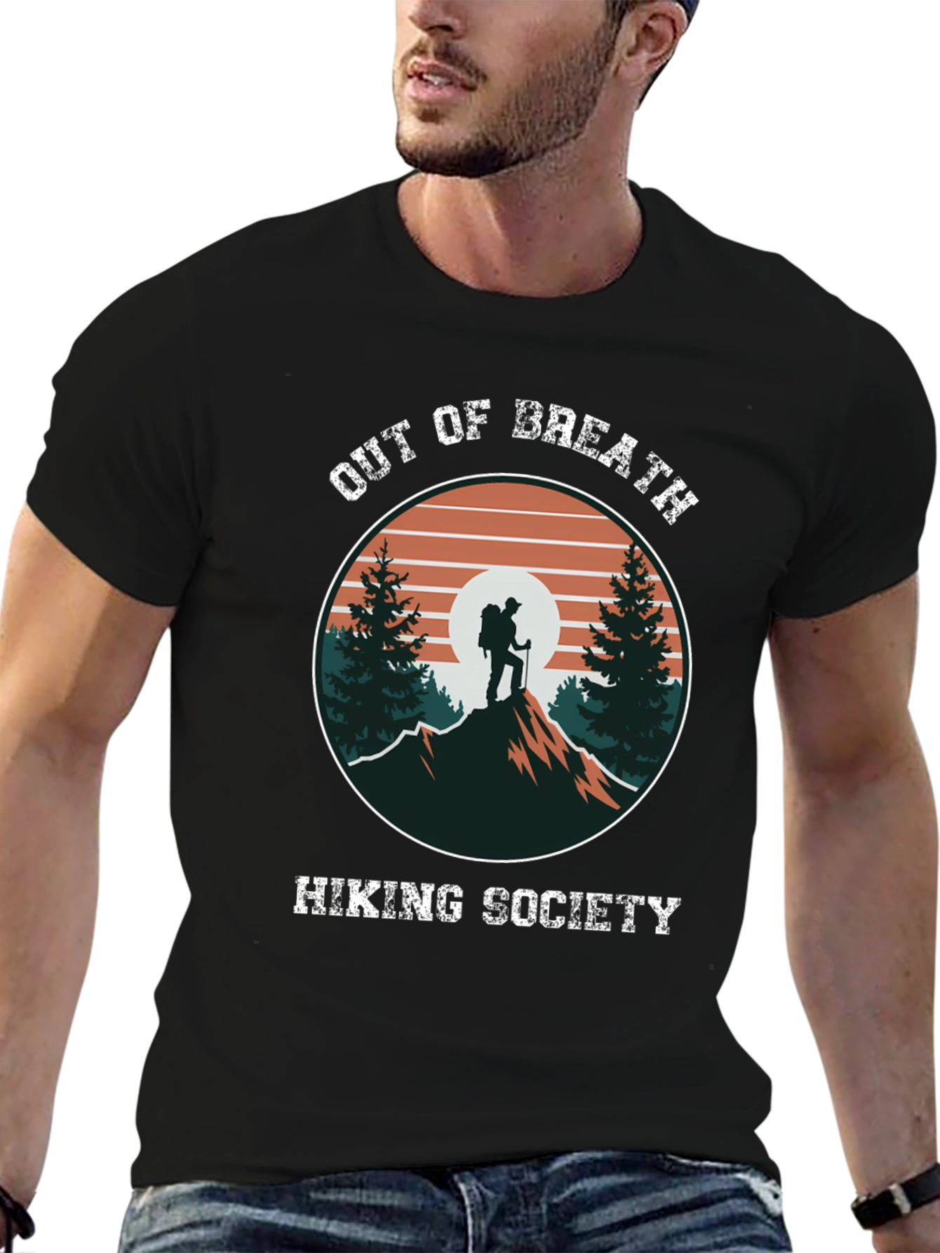 Out of Breath Hiking Society T-Shirt