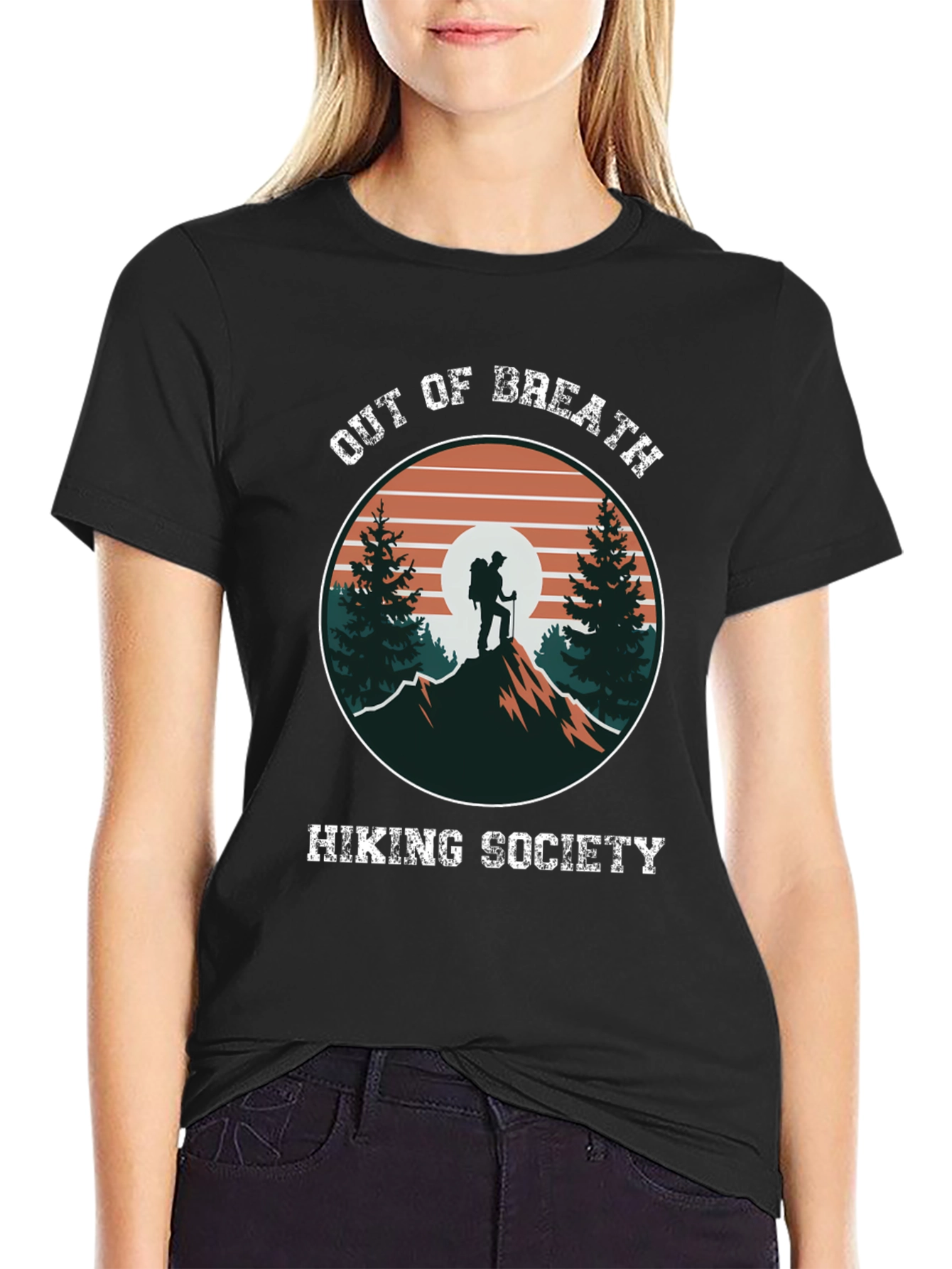 Out of Breath Hiking Society T-Shirt