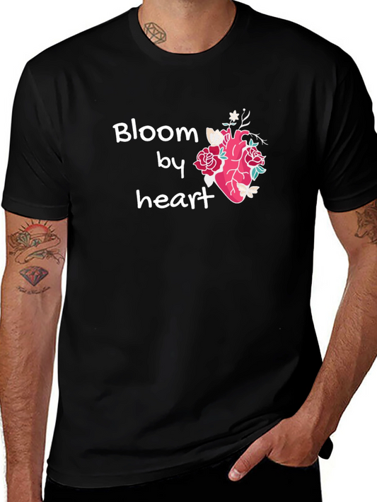Bloom By Heart T-Shirt Floral Heart Tee