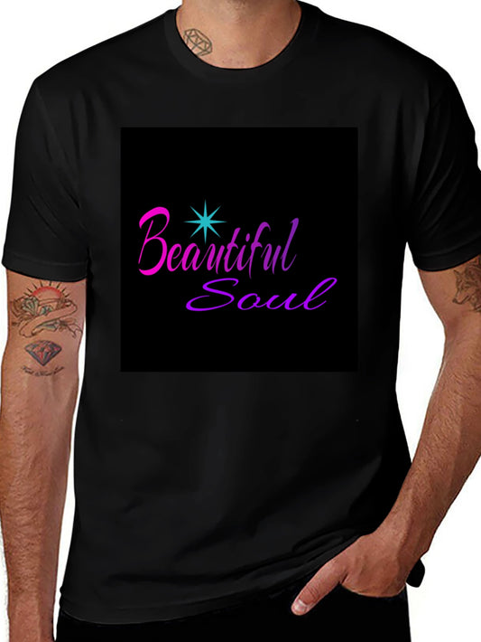 Beautiful Soul Graphic Tee - Stylish Black T-Shirt