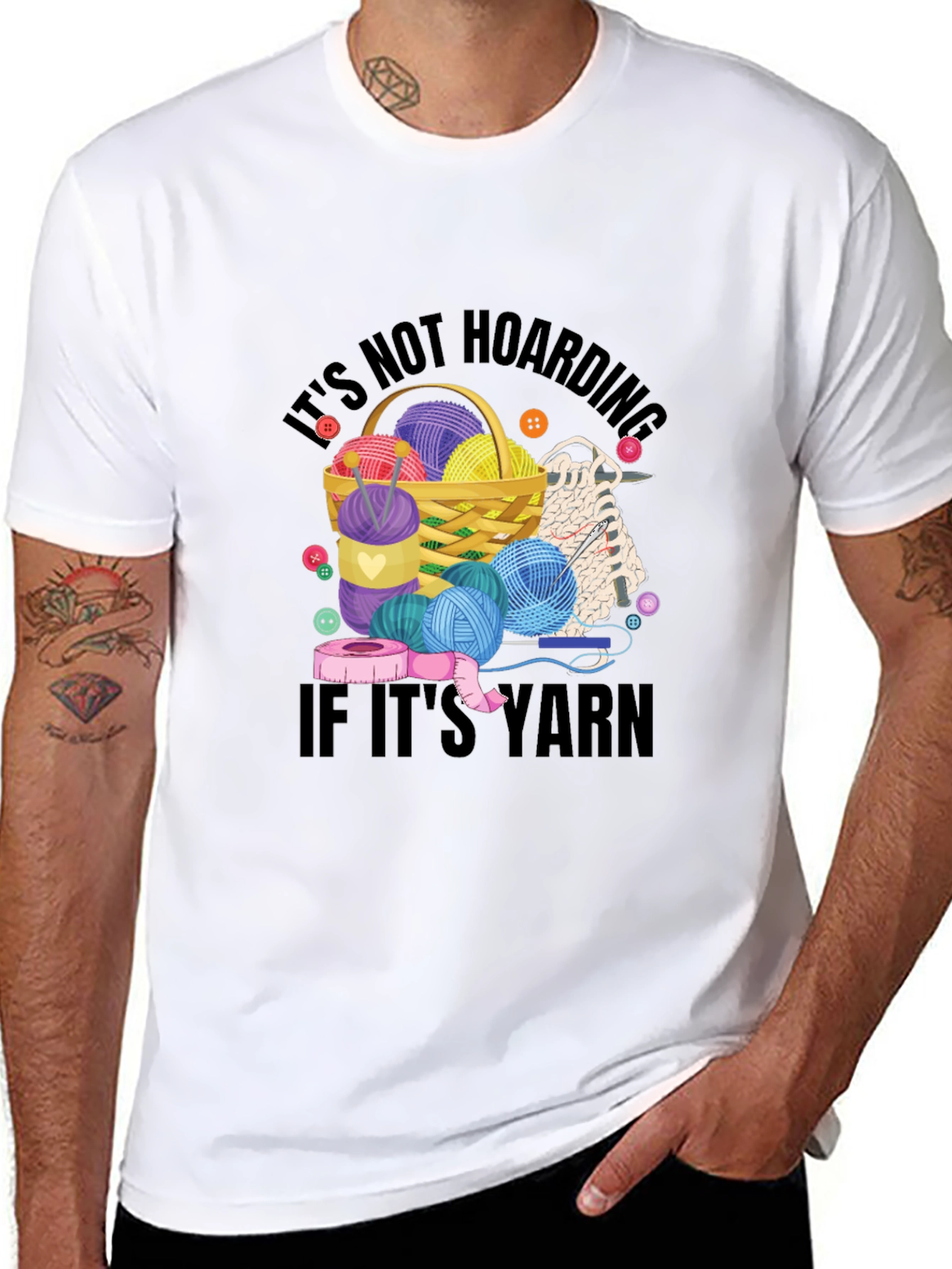 Its Not Hoarding If Its Yarn T-Shirt