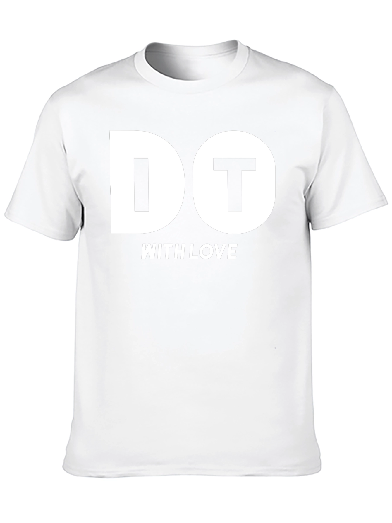Do It With Love Black T-Shirt